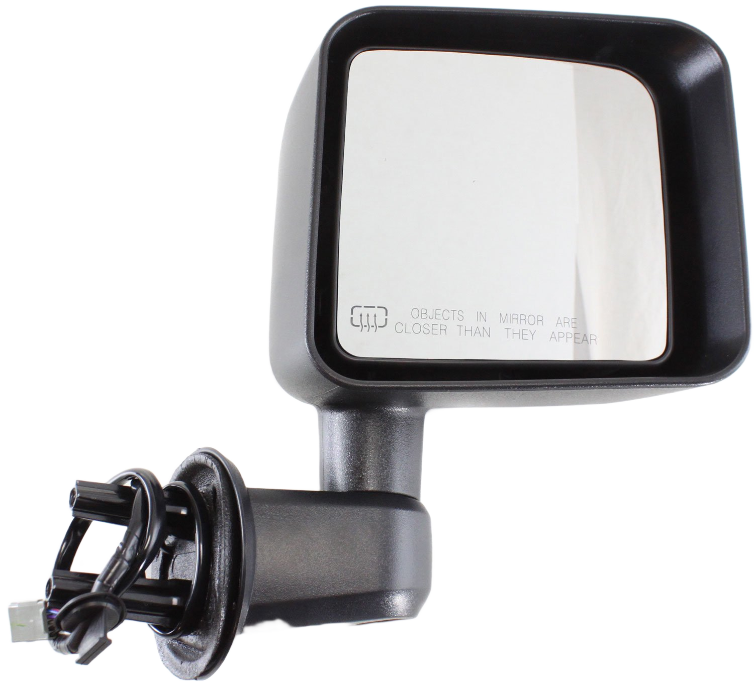 AM WRANGLER JK 11-13 MIRROR RH Power Manual Folding Heated Textured SKU JP48ER Partslink CH1321319 OEM 5182174AB