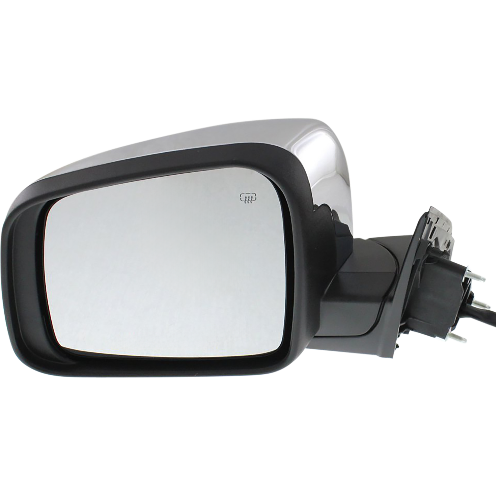 AM GRAND CHEROKEE 11-16 MIRROR LH Power Manual Folding Heated Chrome w Memory and Signal Light No Auto dimming BSD and Puddle Light Exc. SRT SRT 8 Summit Models SKU JP53EL S Partslink CH1320358 OEM 68257941AB 68365717AC