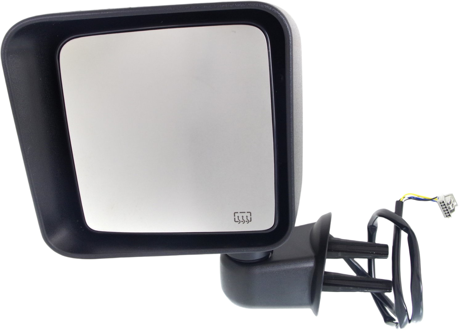 AM WRANGLER JK 14-14 MIRROR LH Power Manual Folding Heated Textured SKU JP65EL Partslink CH1320372 OEM 68229611AA
