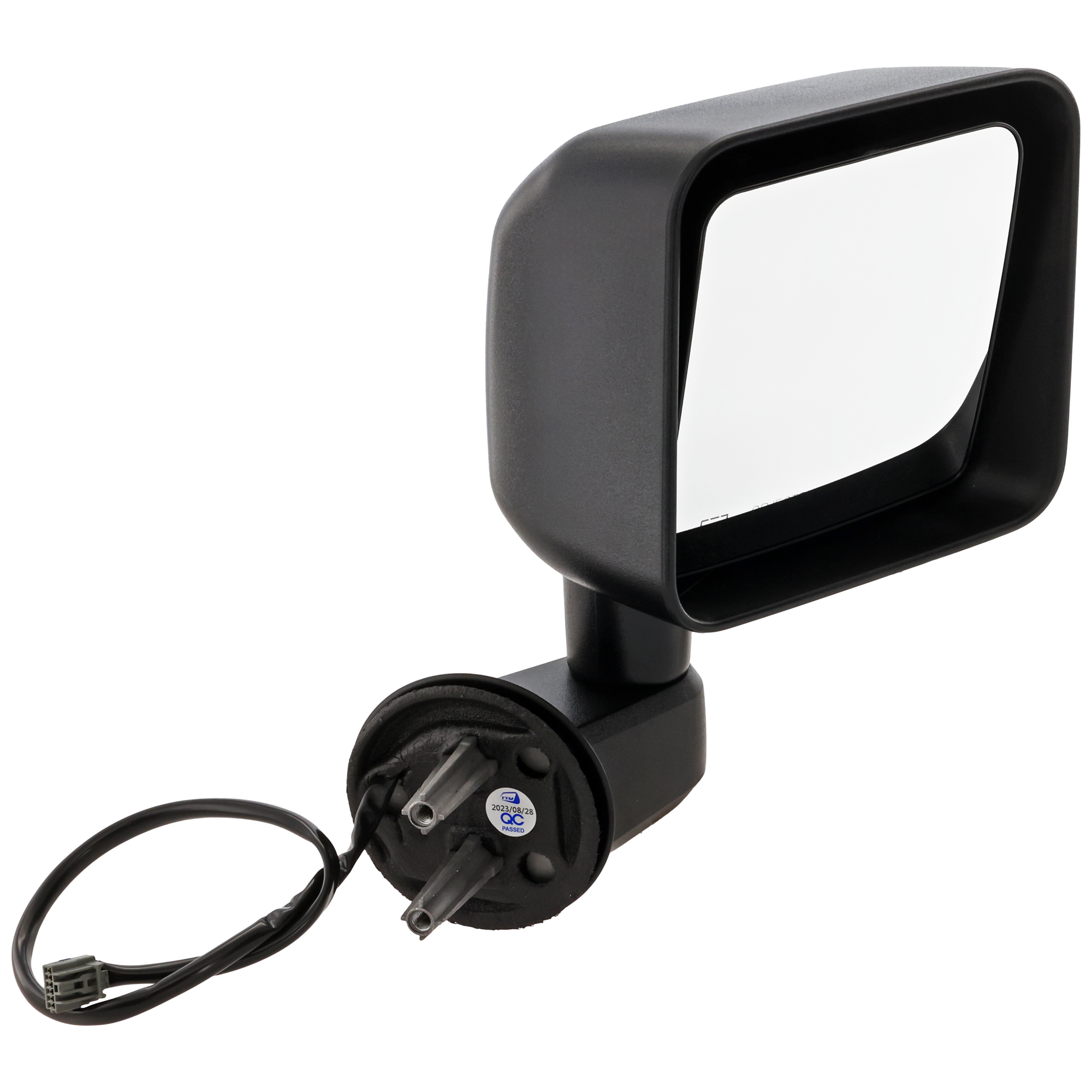 AM WRANGLER JK 14-14 MIRROR RH Power Manual Folding Heated Textured SKU JP65ER Partslink CH1321372 OEM 68229612AA