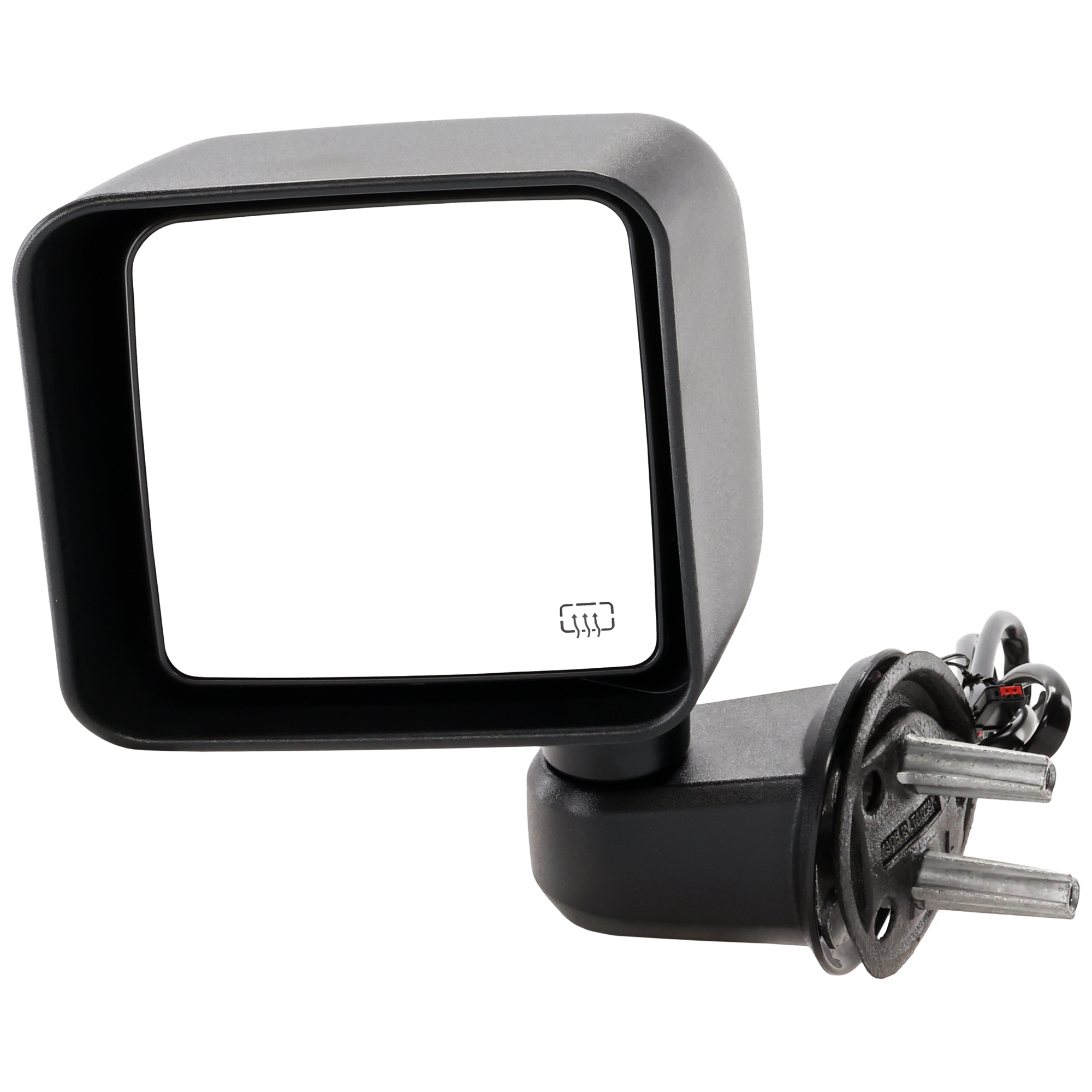 AM WRANGLER JK 15-18 MIRROR LH Power Manual Folding Heated Textured SKU JP66EL Partslink CH1320390 OEM 68249847AD 68249847AC