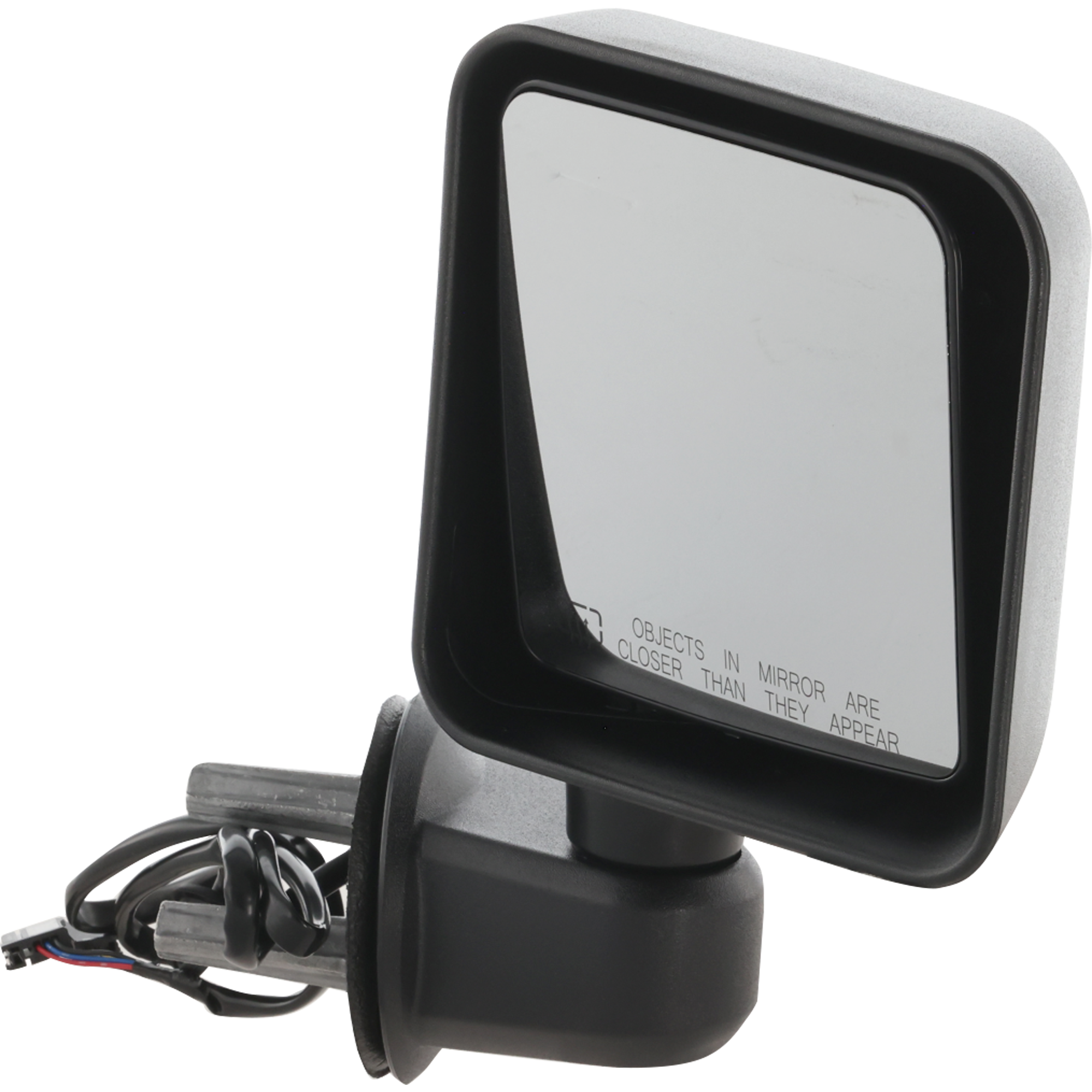 AM WRANGLER JK 15-18 MIRROR RH Power Manual Folding Heated Textured SKU JP66ER Partslink CH1321390 OEM 68249846AD 68249846AC