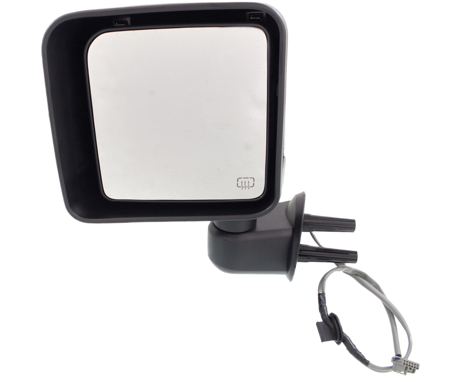 AM WRANGLER JK 14-14 MIRROR LH Power Manual Folding Heated Chrome SKU JP68EL Partslink CH1320389 OEM 68204245AA