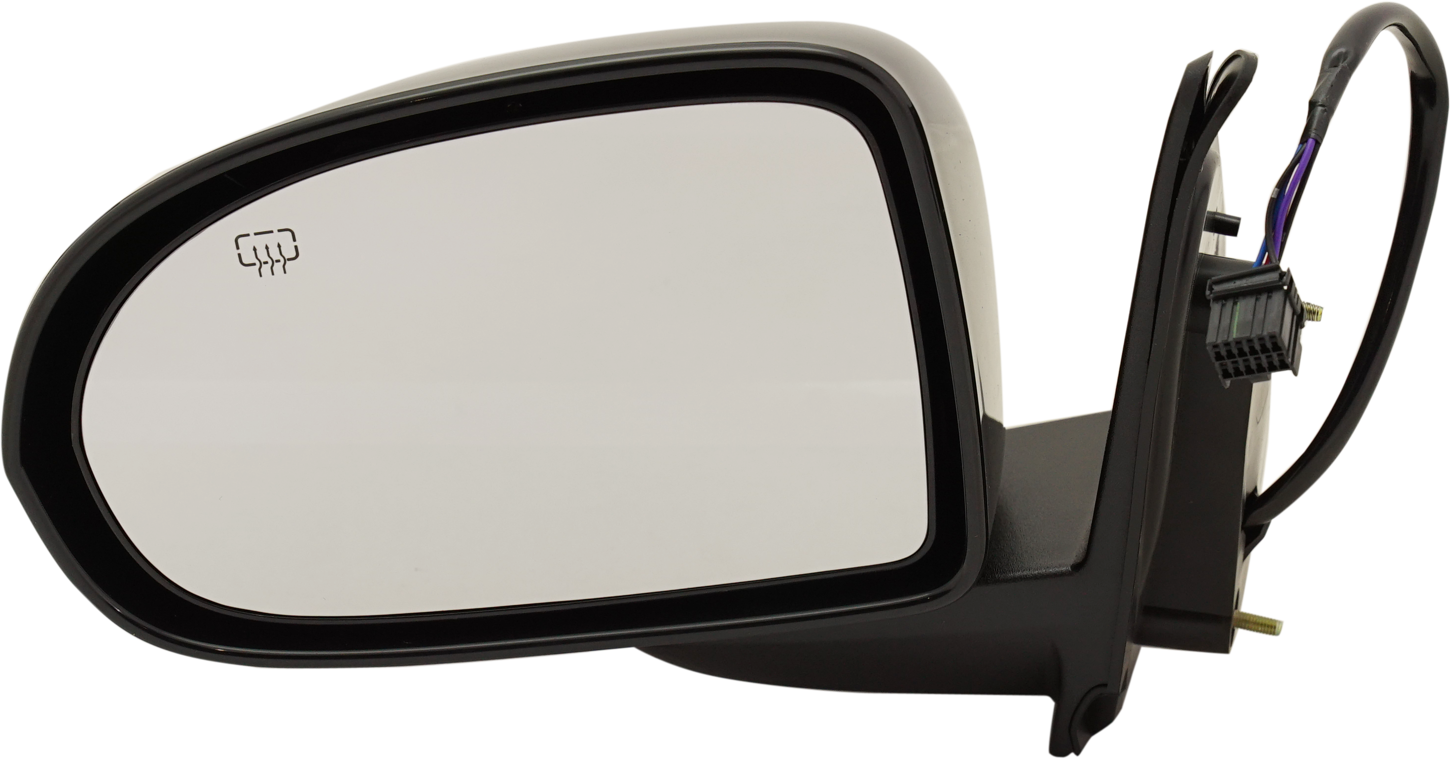 AM COMPASS 16-17 MIRROR LH Power Manual Folding Heated Paintable No Auto dimming BSD Memory and Signal Light SKU JP74EL Partslink CH1320423 OEM 6AC89TZZAB
