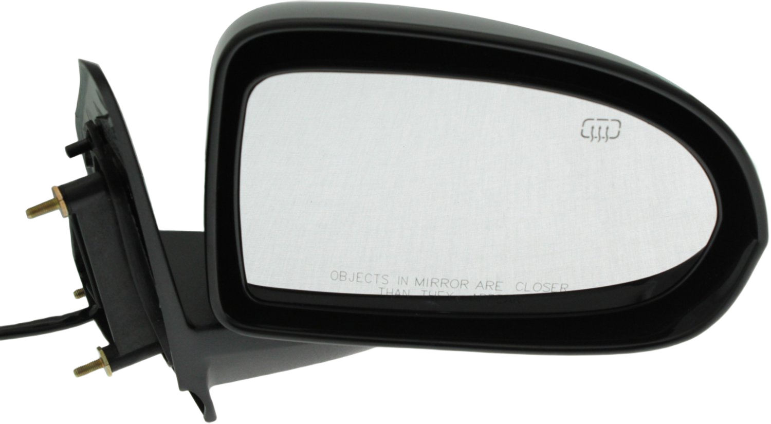 AM COMPASS 16-17 MIRROR RH Power Manual Folding Heated Paintable No Auto dimming BSD Memory and Signal Light SKU JP74ER Partslink CH1321423 OEM 6AC88TZZAB