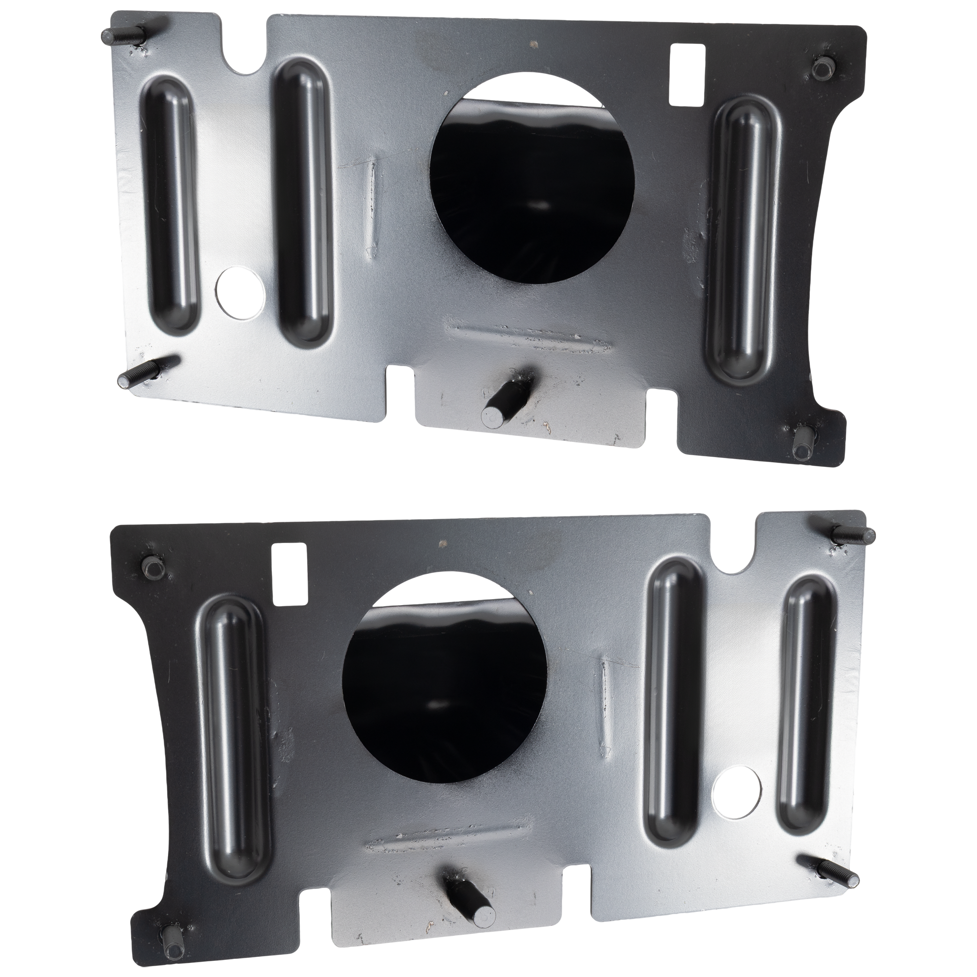 AM RAM 1500-25-25 FRONT BUMPER BRACKET RH AND LH Mounting Kit Steel Big Horn Laramie Limited Limited Longhorn Lone Star Sport Tradesman Tradesman HFE Warlock SKU JR01310002 Partslink CH1061128 OEM 68667496AA