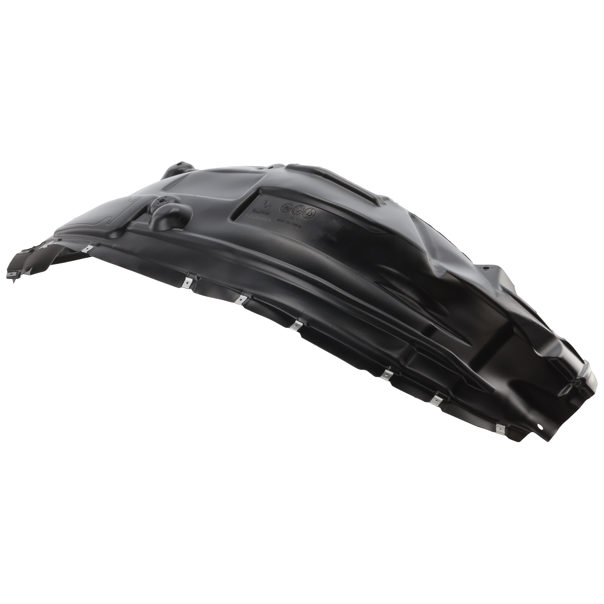AM RAM 1500-19-24 FRONT FENDER LINER LH Rear Section 3.6L Eng. w o Wheel Opening Molding Vacuum Form w Insulation Foam SKU JR22210002 Partslink CH1248204 OEM 68396520AD