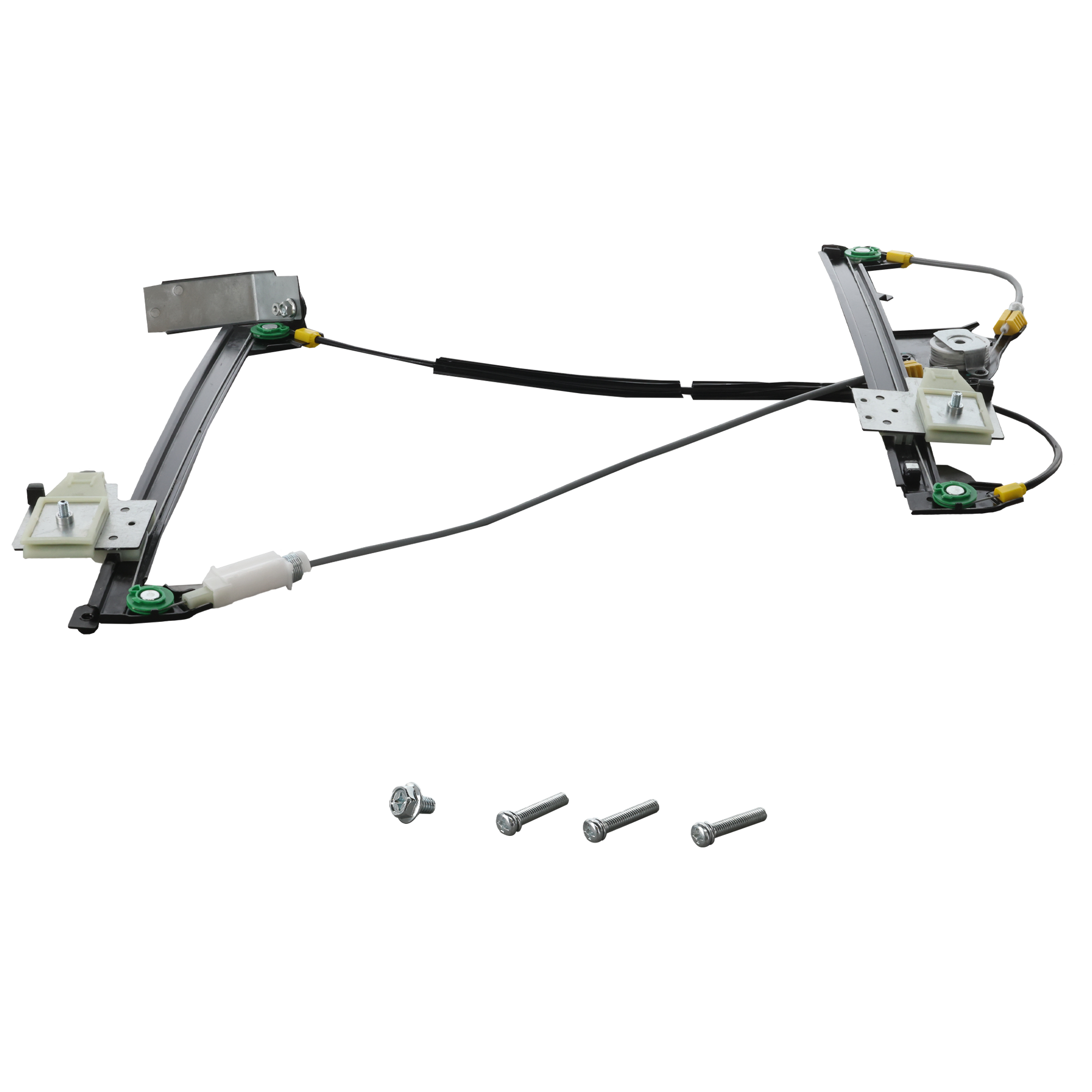AM 1 SERIES 08-13 FRONT WINDOW REGULATOR LH Power w o Motor Convertible Coupe SKU JRB46290006 OEM 51337165595