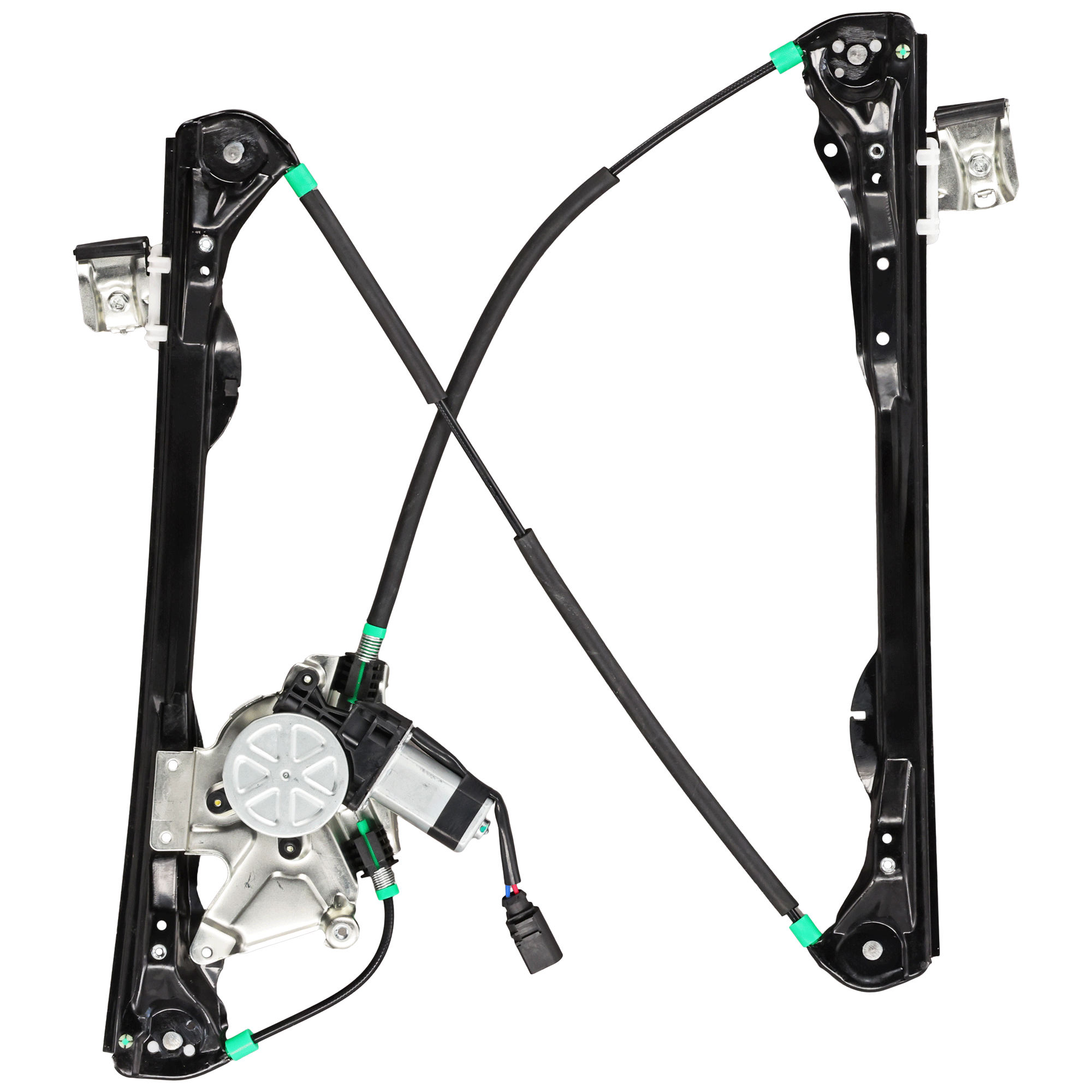 AM FOCUS 00-07 FRONT WINDOW REGULATOR RH Power w Motor 4 Door 5 Door SKU JRBF462901 Partslink FO1351132 OEM 6S4Z5423200BB