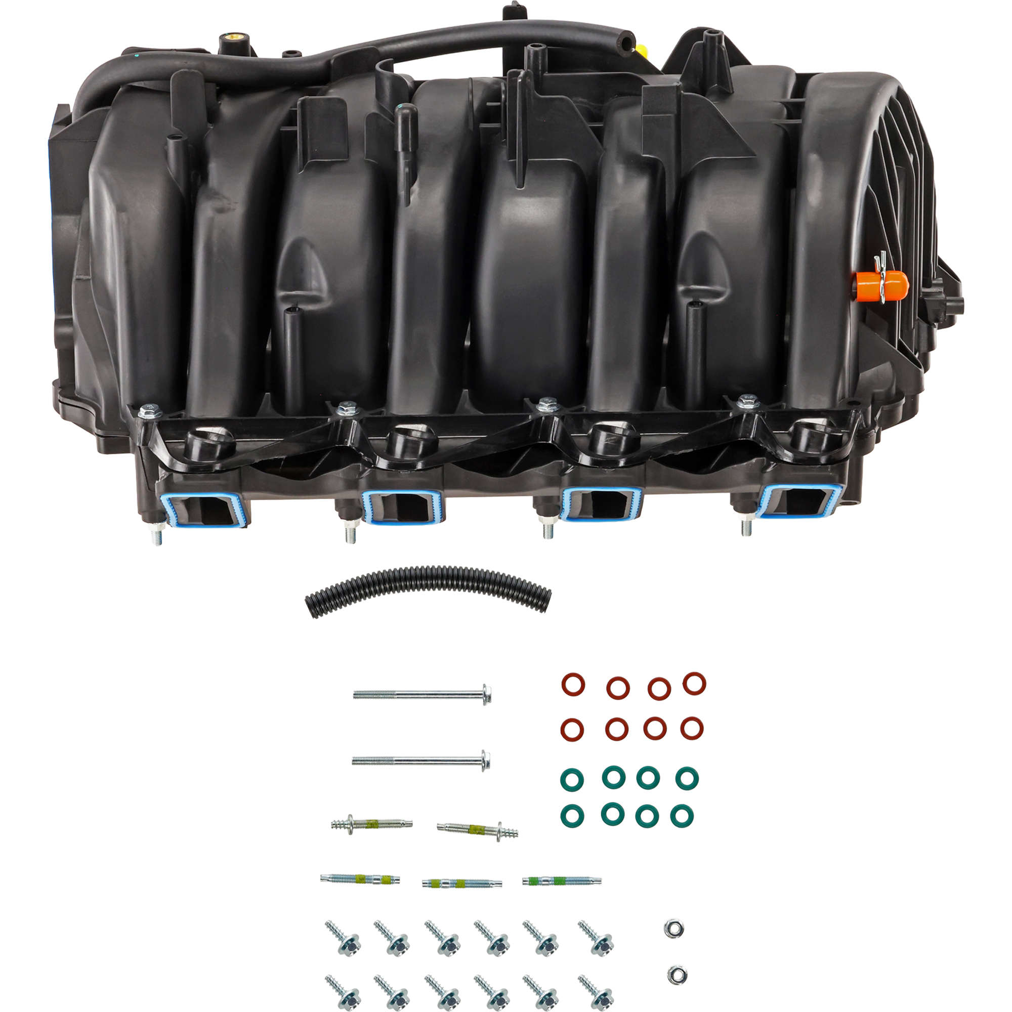 AM SILVERADO SIERRA FULL SIZE P U 99-07 INTAKE MANIFOLD Upper 8 Cylinder Engine 1 PC design SKU JRC31190001 OEM 17113697-89017230-89017363-890