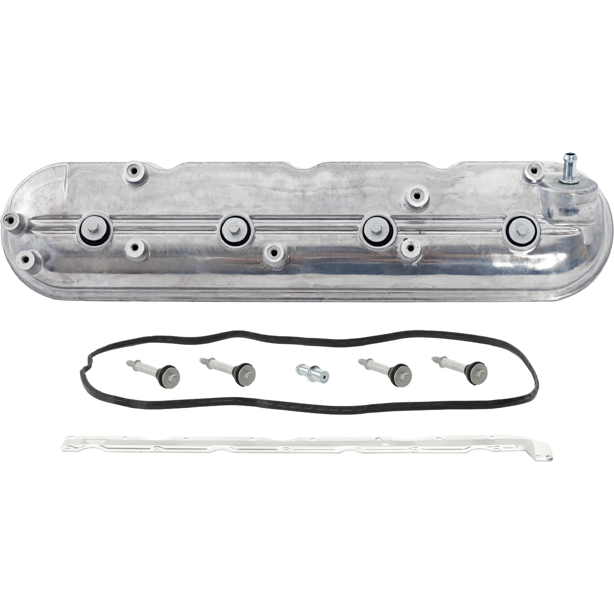 AM SILVERADO PICKUP 99-08 G8-08-09 VALVE COVER LH w Bolts and Gasket SKU JRC32040008 OEM 12570427-8125618200-8125704270