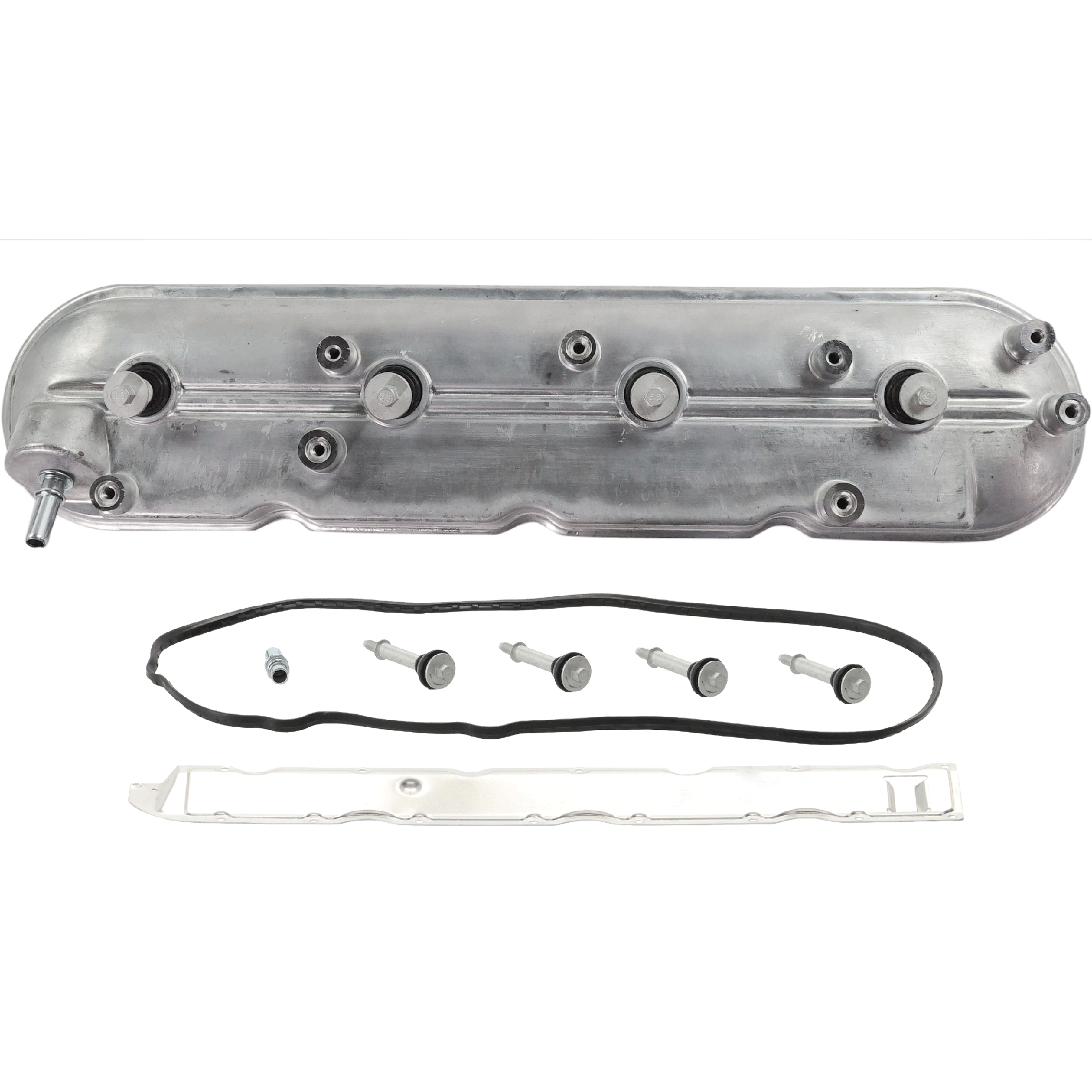 AM SILVERADO SIERRA FULL SIZE PICKUP 09-19 EXPRESS VAN 09-20 VALVE COVER LH w Bolts and Gasket SKU JRC32040010 OEM 12642655-8126426550