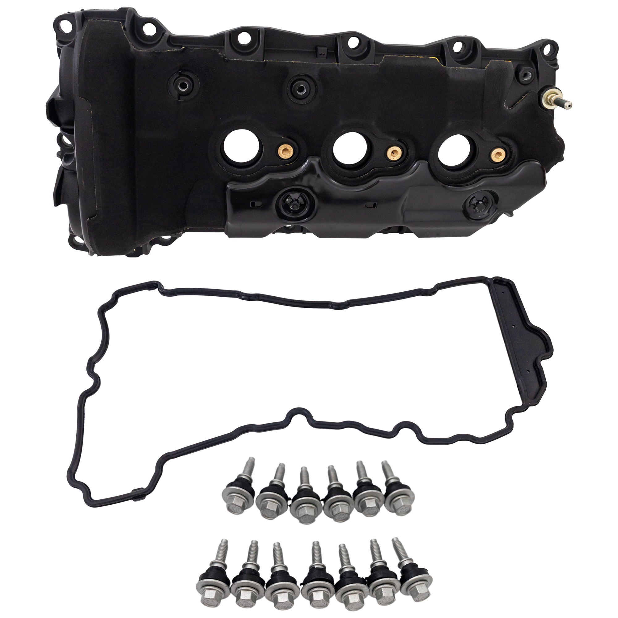 AM CTS 04-16 ENCLAVE 08-21 VALVE COVER RH 6Cyl. 2.8L 3.0L 3.6L Eng. SKU JRC32040017 OEM 12641260