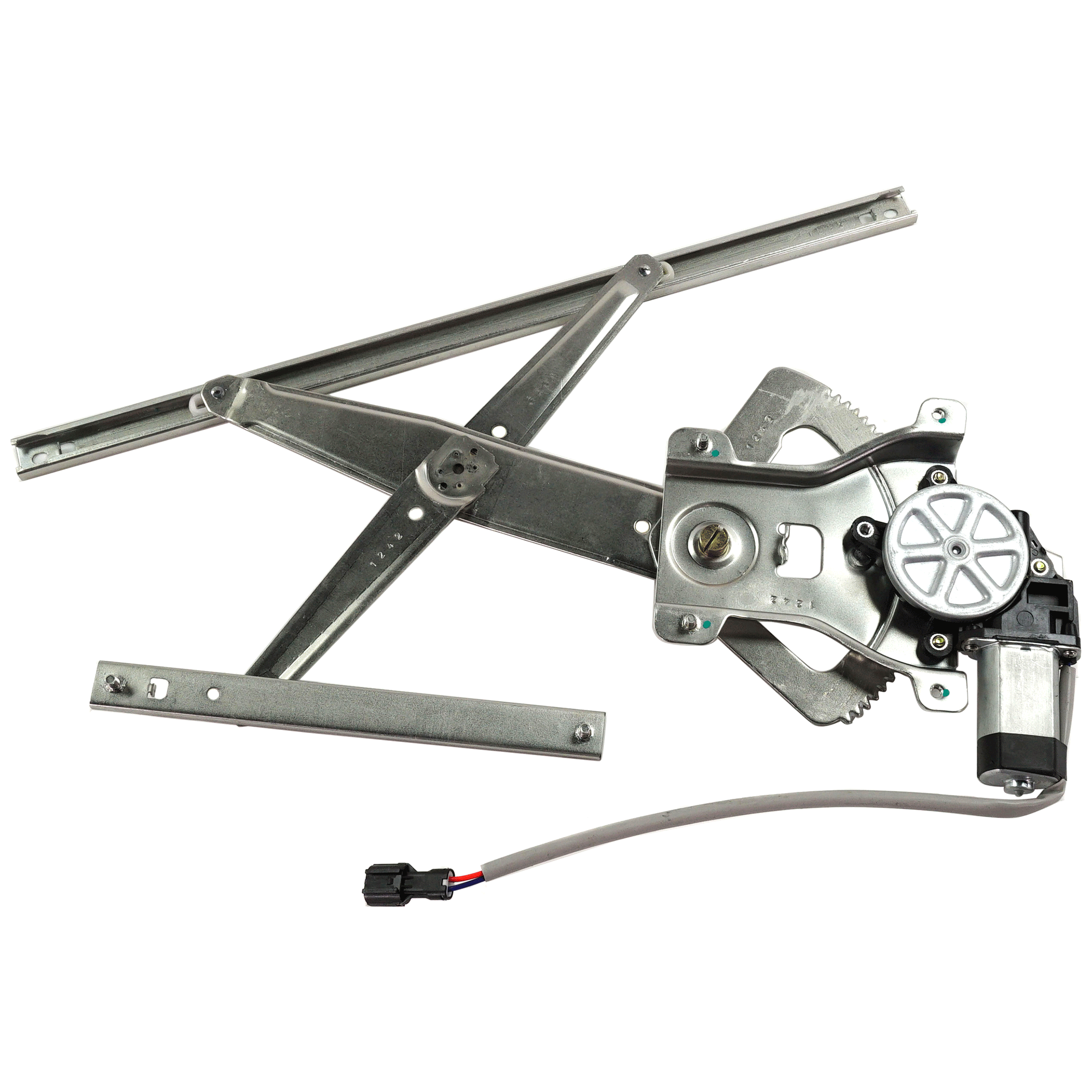 AM AVEO 04-11 AVEO5-06-10 FRONT WINDOW REGULATOR RH Power w Motor Hatchback Sedan SKU JRC46290011 Partslink GM1351180 OEM 95015330 PFM 96870317