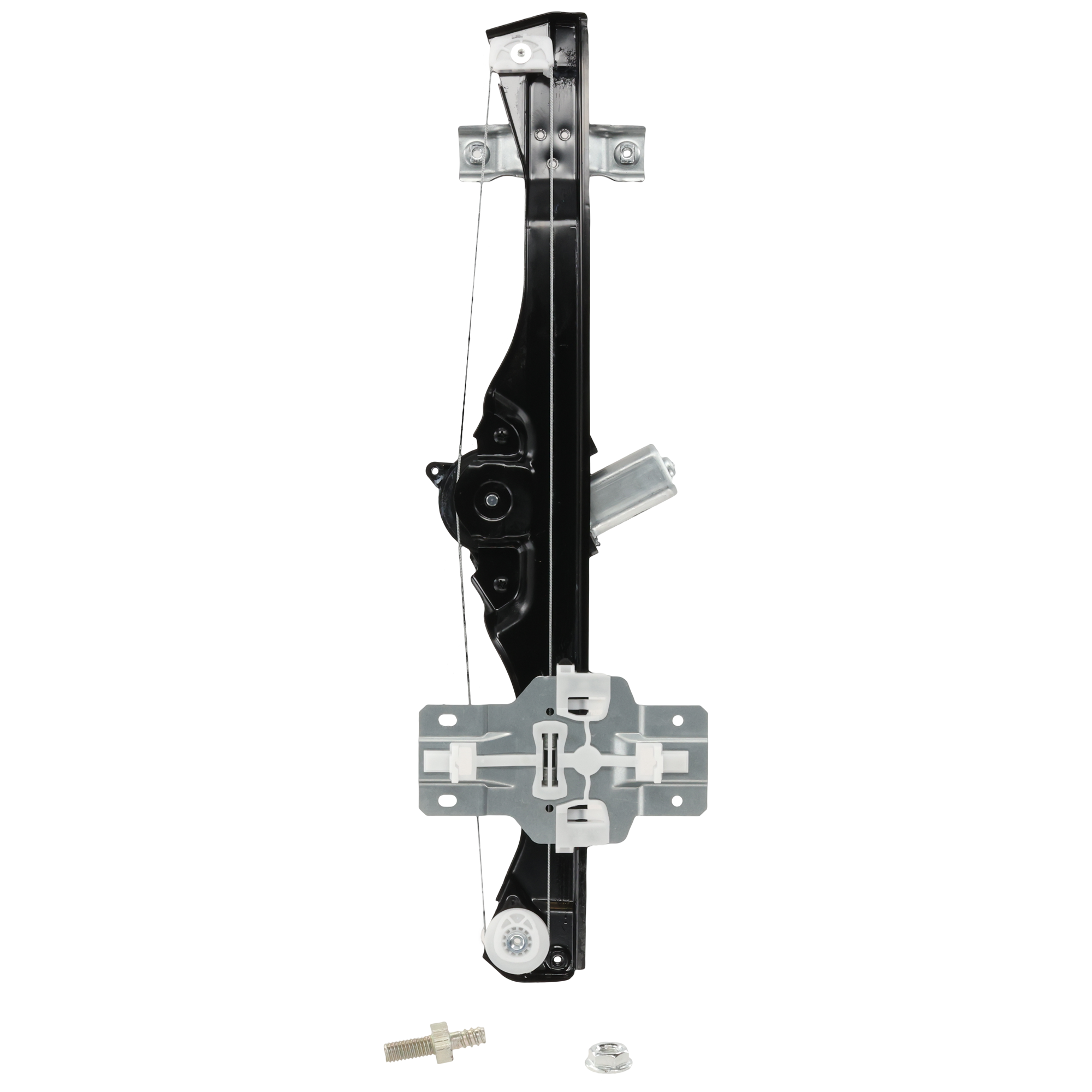 AM TRAVERSE 09-17 ACADIA 07-12 FRONT WINDOW REGULATOR RH Power w Motor SKU JRC46290023 Partslink GM1351214 OEM 25901213