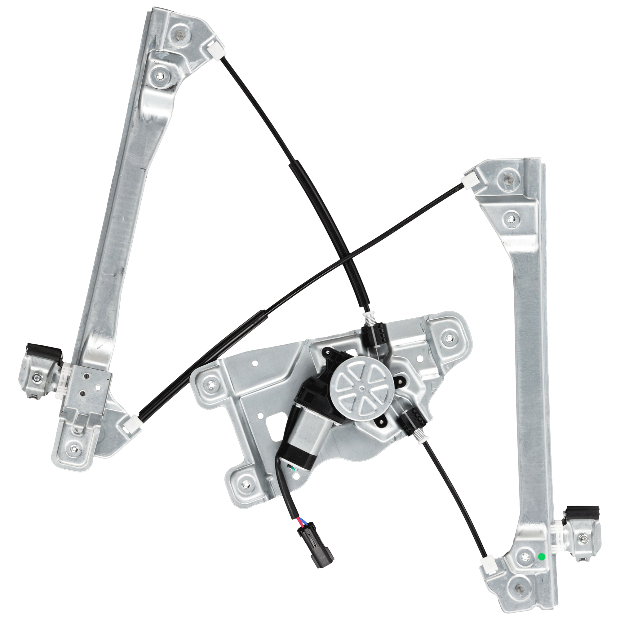 AM EQUINOX TERRAIN 12-17 FRONT WINDOW REGULATOR LH Power w Motor SKU JRC46290036 Partslink GM1350226 OEM 22803201