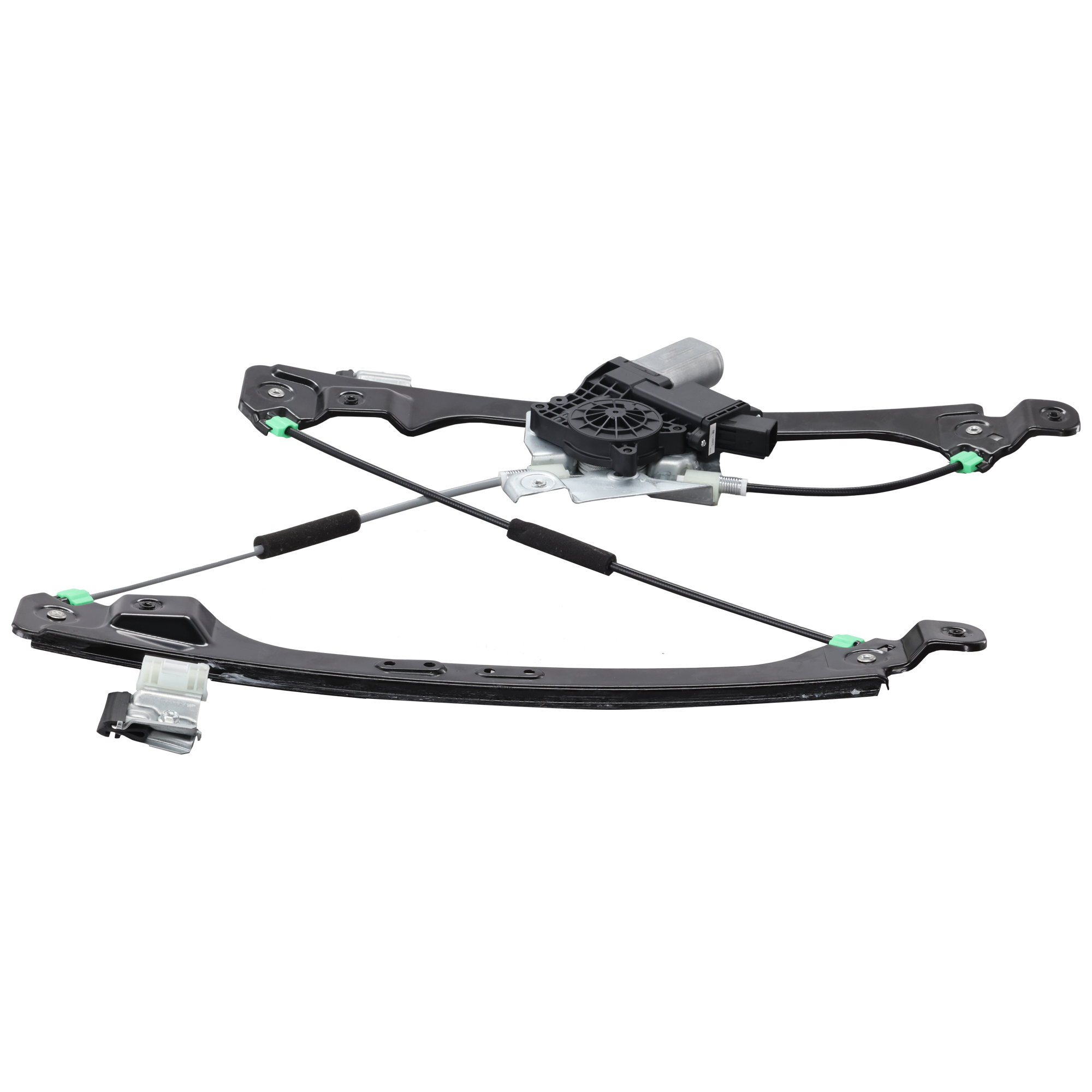 AM 9-4X 11-11 SRX 10-15 FRONT WINDOW REGULATOR LH Power w Motor SKU JRC46290060 OEM 23257824