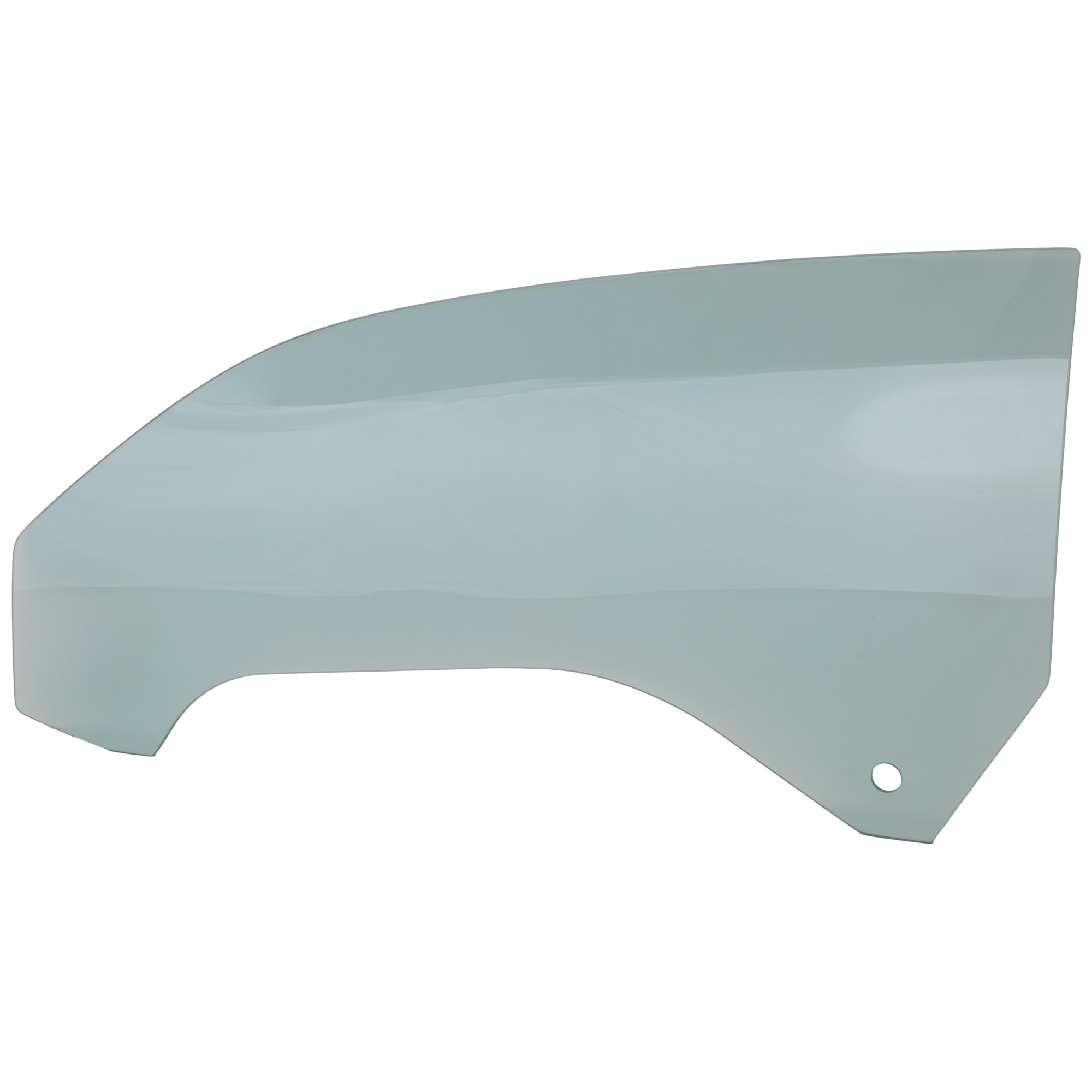 AM CAMARO 10-15 FRONT DOOR GLASS LH Green Tint w Solar Coupe SKU JRC48010048 OEM 22840055