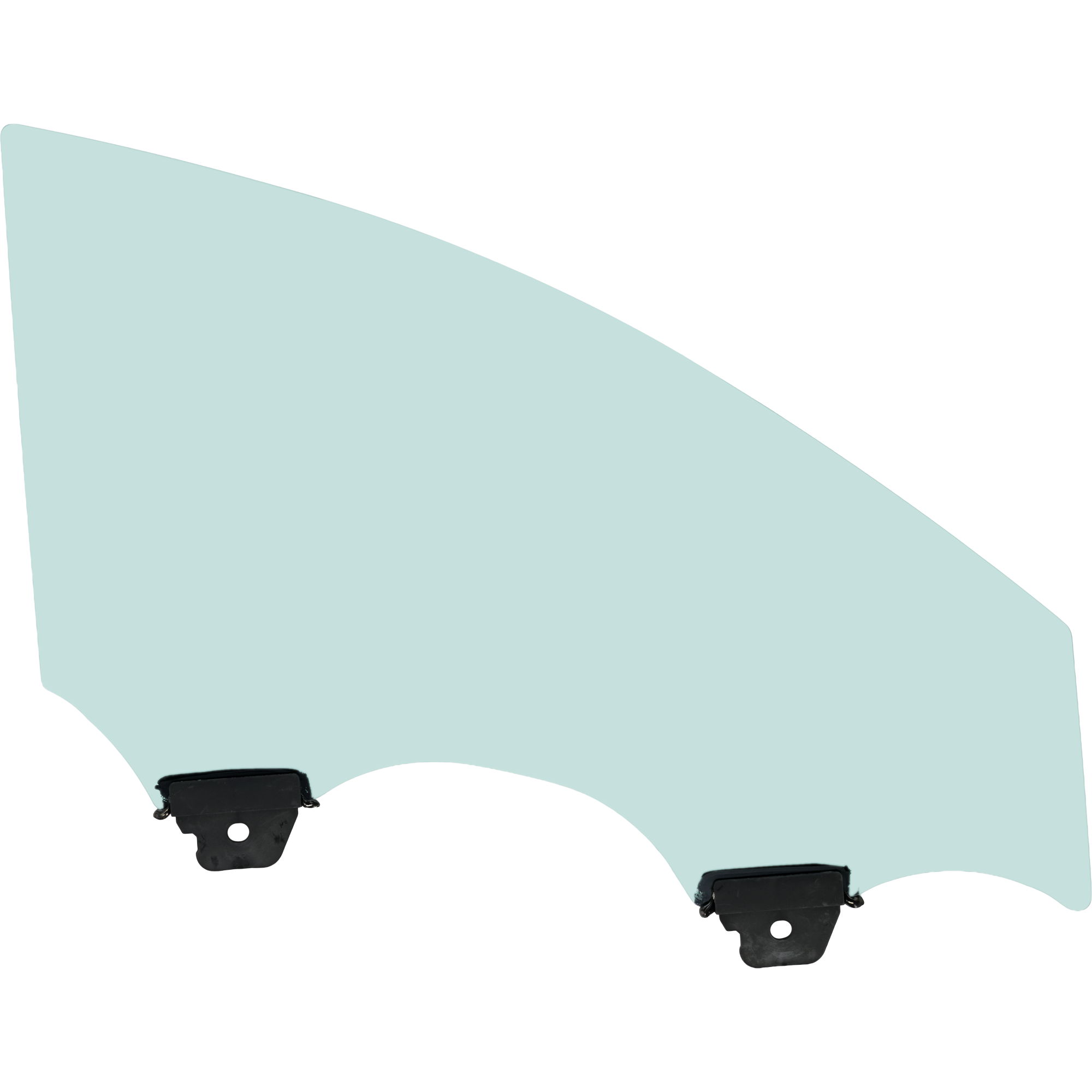 AM MALIBU 16-22 FRONT DOOR GLASS RH Green Tint Laminated w Solar Clip SKU JRC48010071 OEM 22977468