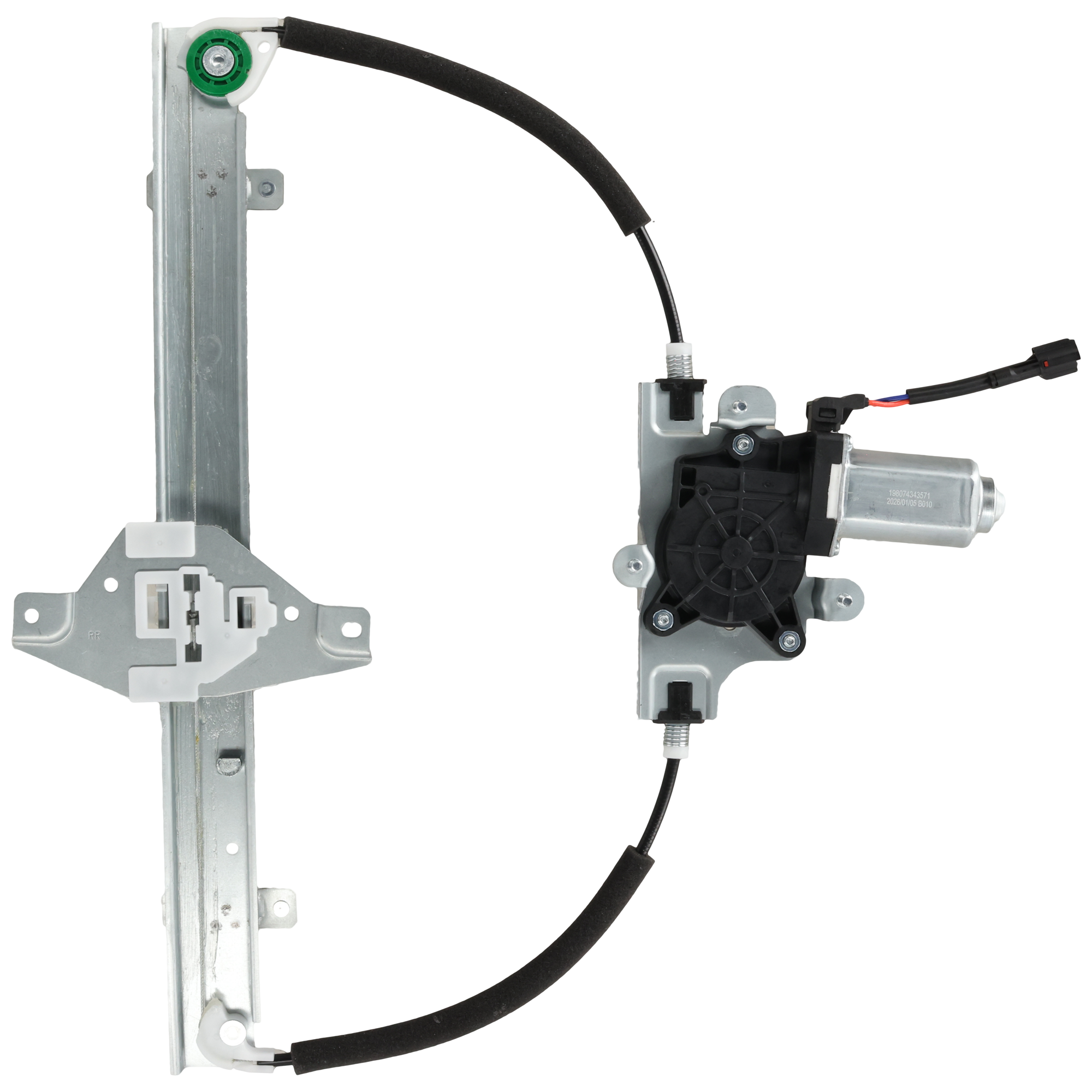 AM AVEO 07-11 REAR WINDOW REGULATOR RH Power w Motor Sedan SKU JRC49170003 OEM 94567375-95391355