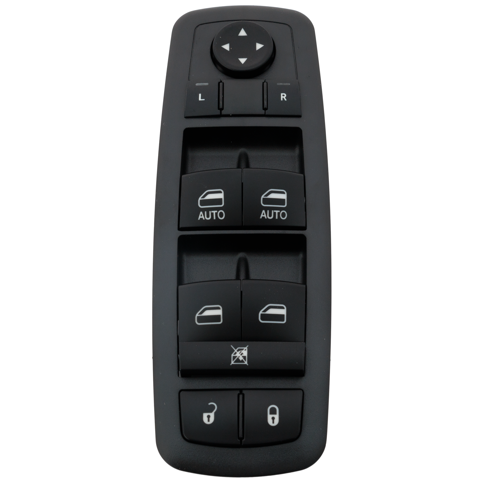 AM PACIFICA 17-19 FRONT WINDOW SWITCH LH Black Plastic SKU JRC50520079 OEM 68234092AC