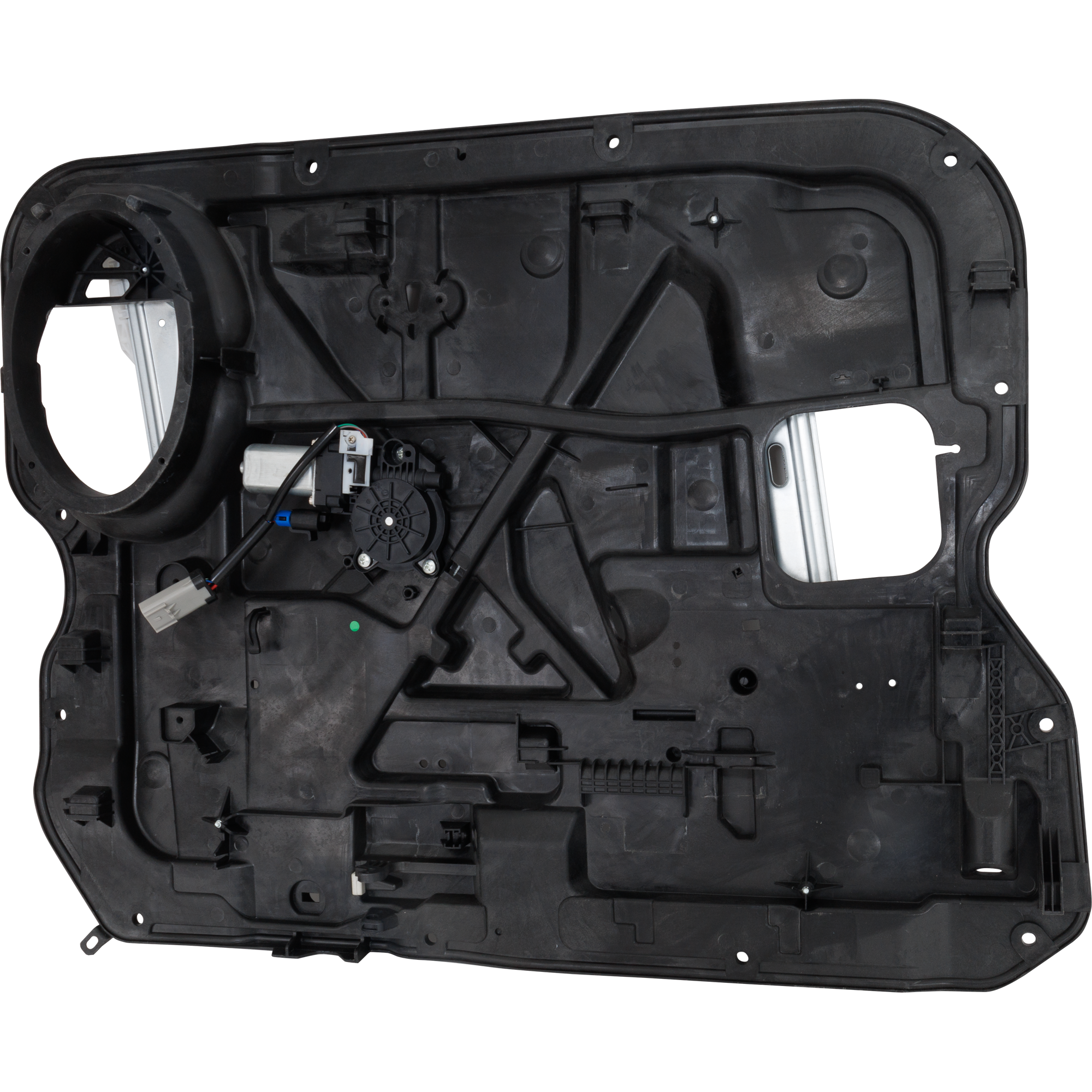 AM RAM FULL SIZE 09-22 FRONT WINDOW REGULATOR LH Carrier Module Power w Motor Crew Extend Cab includes 19-22 Ram 1500 Classic SKU JRD46290018 Partslink CH1350185 OEM 68044849AB PFM 68171827AD PFM