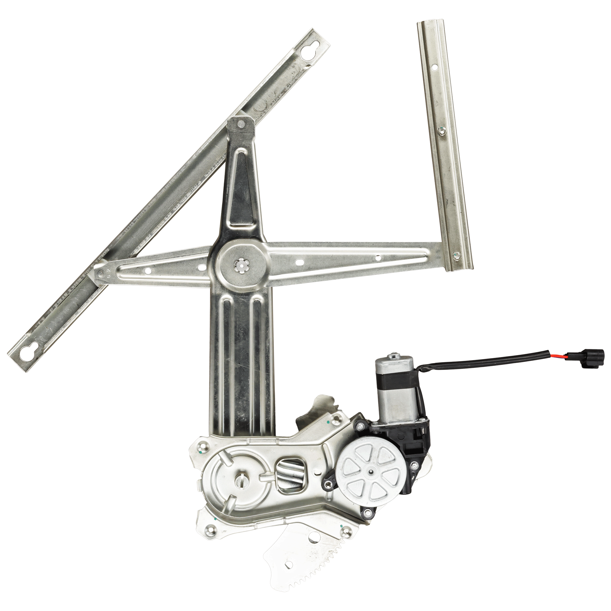 AM DODGE FULL SIZE P U 1500-02-08-2500-3500-03-09 REAR WINDOW REGULATOR RH Power w Motor Crew Cab SKU JRD49170003 OEM 55276102AD PFM