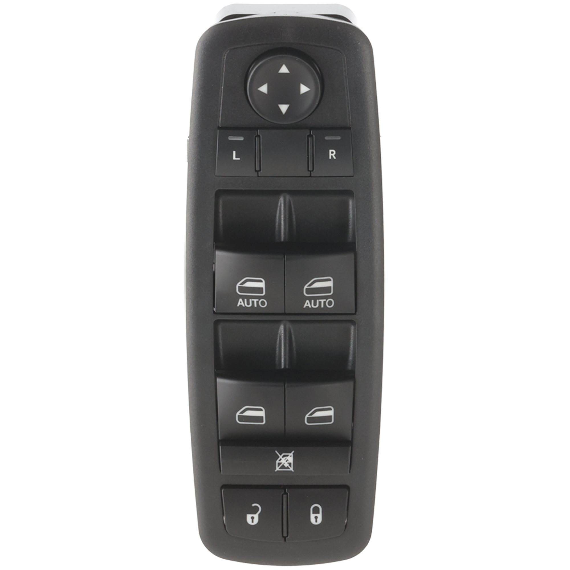 AM TOWN AND COUNTRY 12-16 GRAND CARAVAN 12-17 WINDOW SWITCH Front LH w o Power Folding Mirrors SKU JRD50520043 OEM 68110871AA