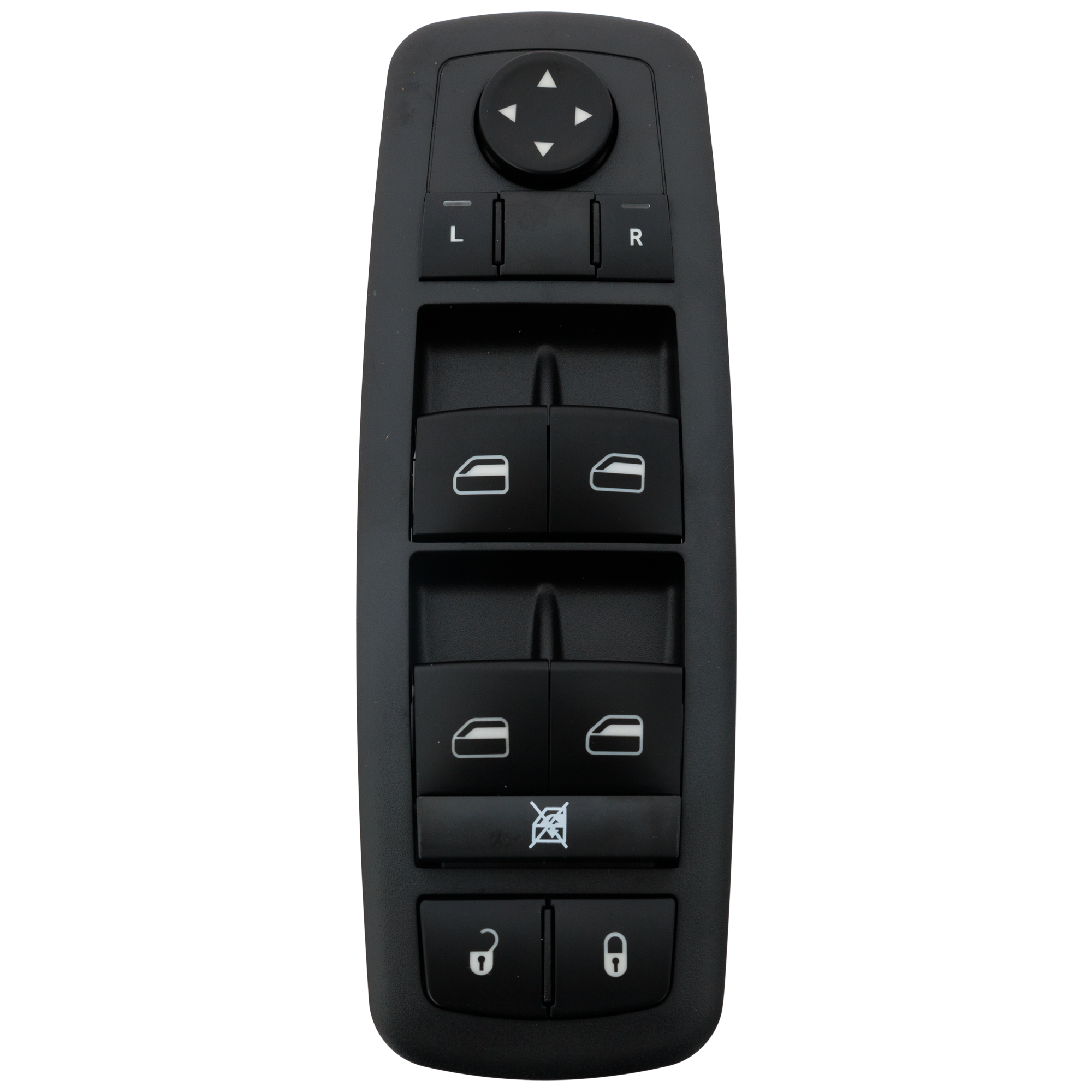 AM TOWN COUNTRY GRAND CARAVAN 08-10 FRONT WINDOW SWITCH LH Black Plastic SKU JRD50520062 OEM 68039999AA 68039999AB 68039999
