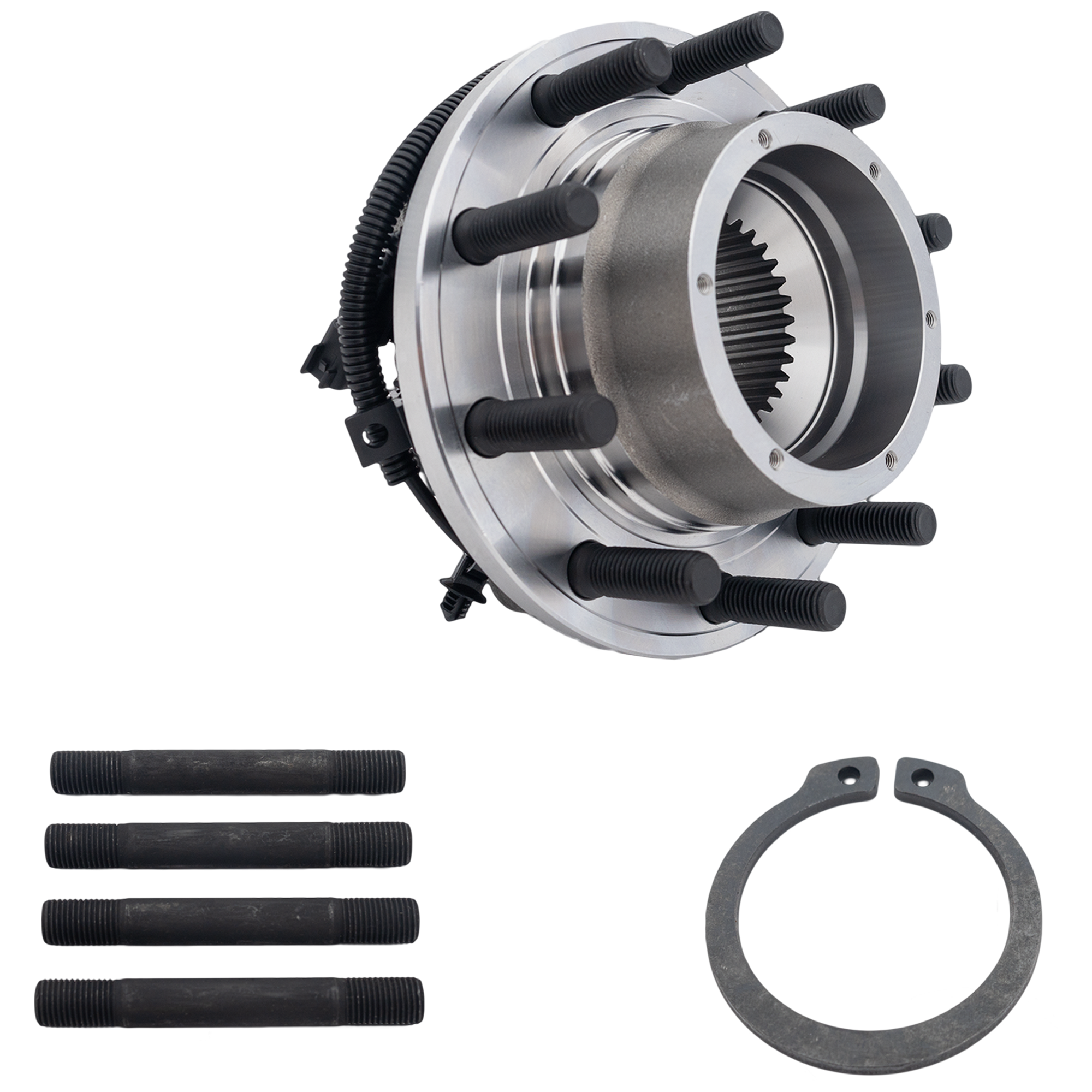 AM F 450 SUPER DUTY F 550 SUPER DUTY PICKUP 11-16 FRONT HUB ASSEMBLY RH=LH 10 Studs 4 x 4 SKU JRF28370026 OEM 102754 BC342B513FA BC342B513FB