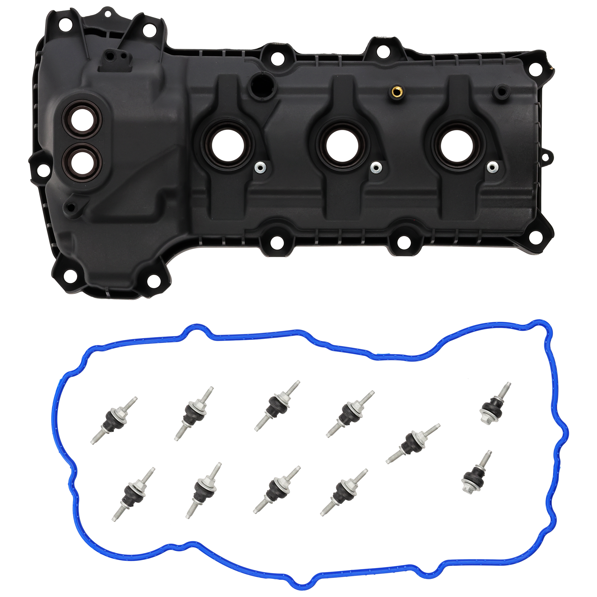 AM EXPLORER 11-19 F 150-11-12 MUSTANG 11-11 VALVE COVER RH 3.5L 3.7L Eng. 6 Cyl. w Bolts and Gasket SKU JRF32040009 OEM BR3Z6582G
