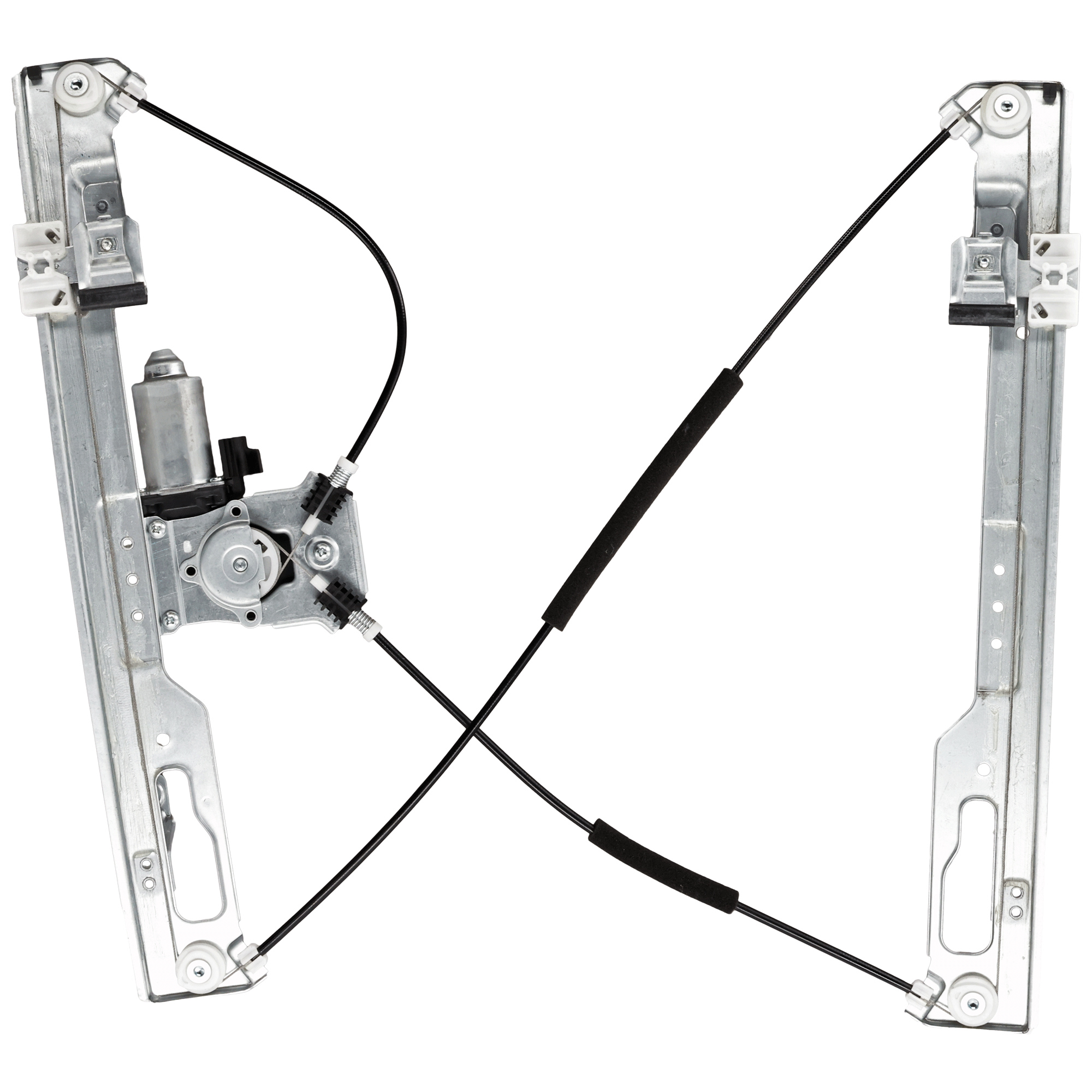 AM F 150-09-10 FRONT WINDOW REGULATOR RH w Motor SKU JRF46290001 Partslink FO1351168 OEM 9L3Z1523200C