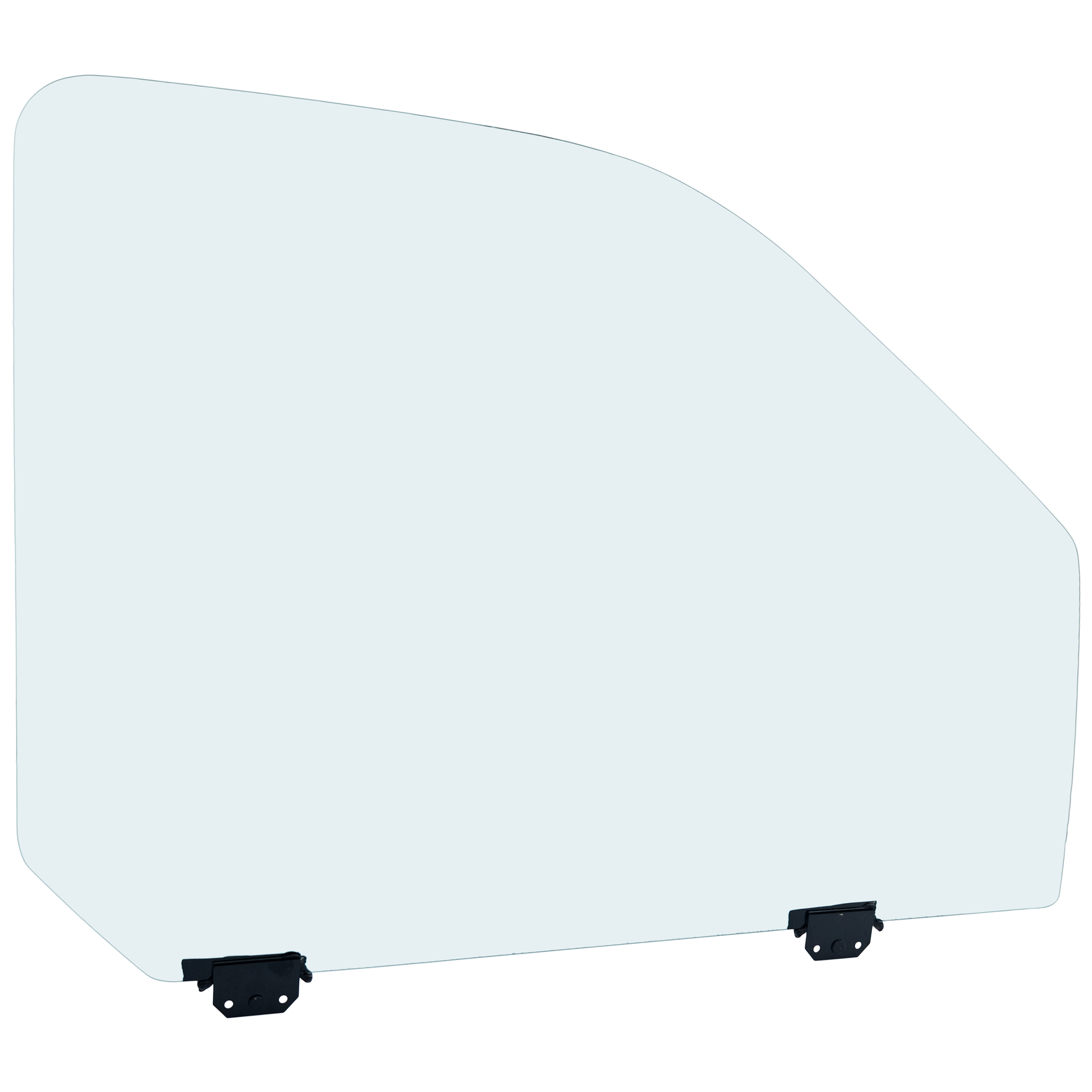 AM FORD F SERIES 99-15 FRONT DOOR GLASS RH Green Tint w Solar Clip SKU JRF48010009 OEM AC3Z2521410A