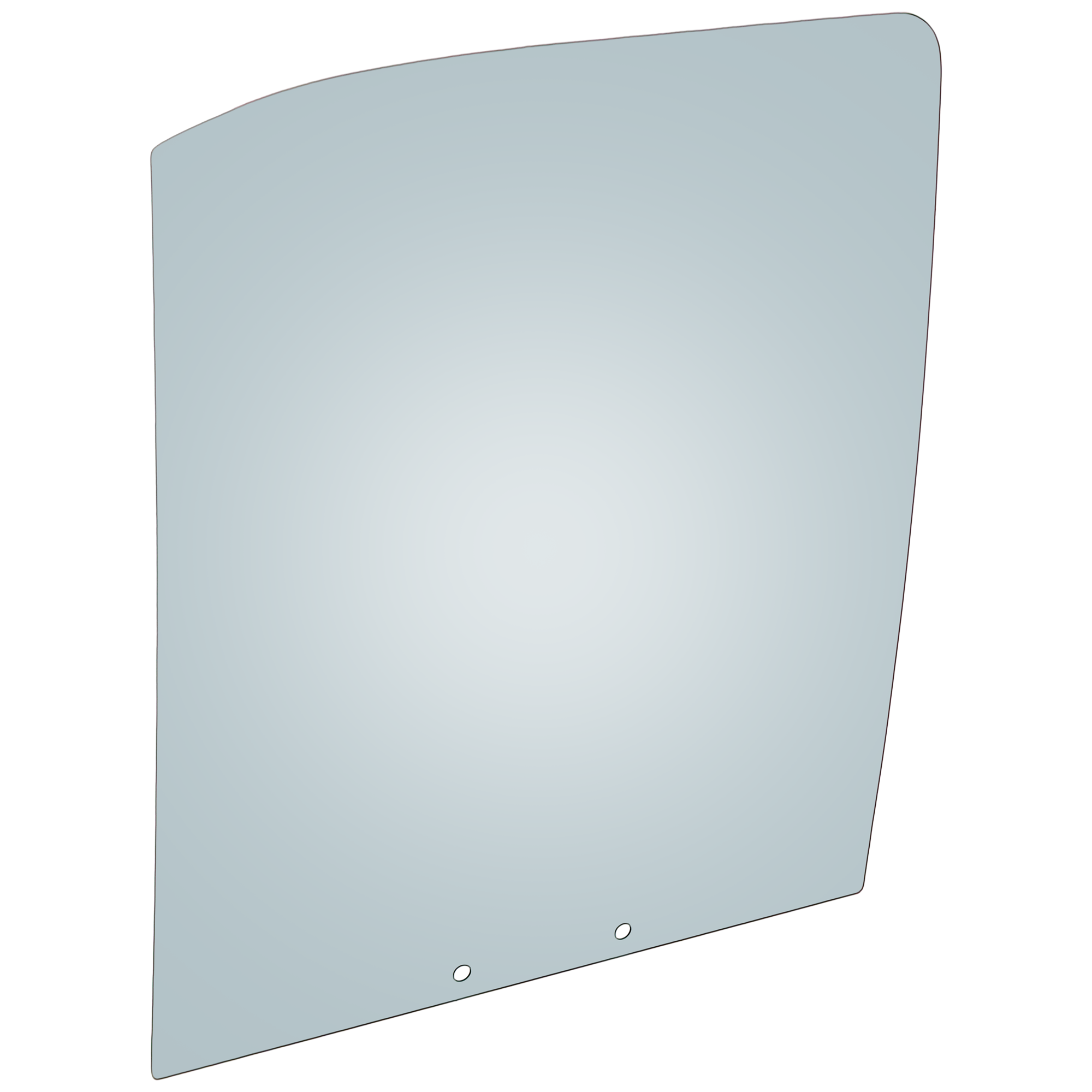 AM FORD TRANSIT CONNECT 10-13 FRONT DOOR GLASS LH Green Tint w Solar SKU JRF48010034 OEM 2T1Z6121411A