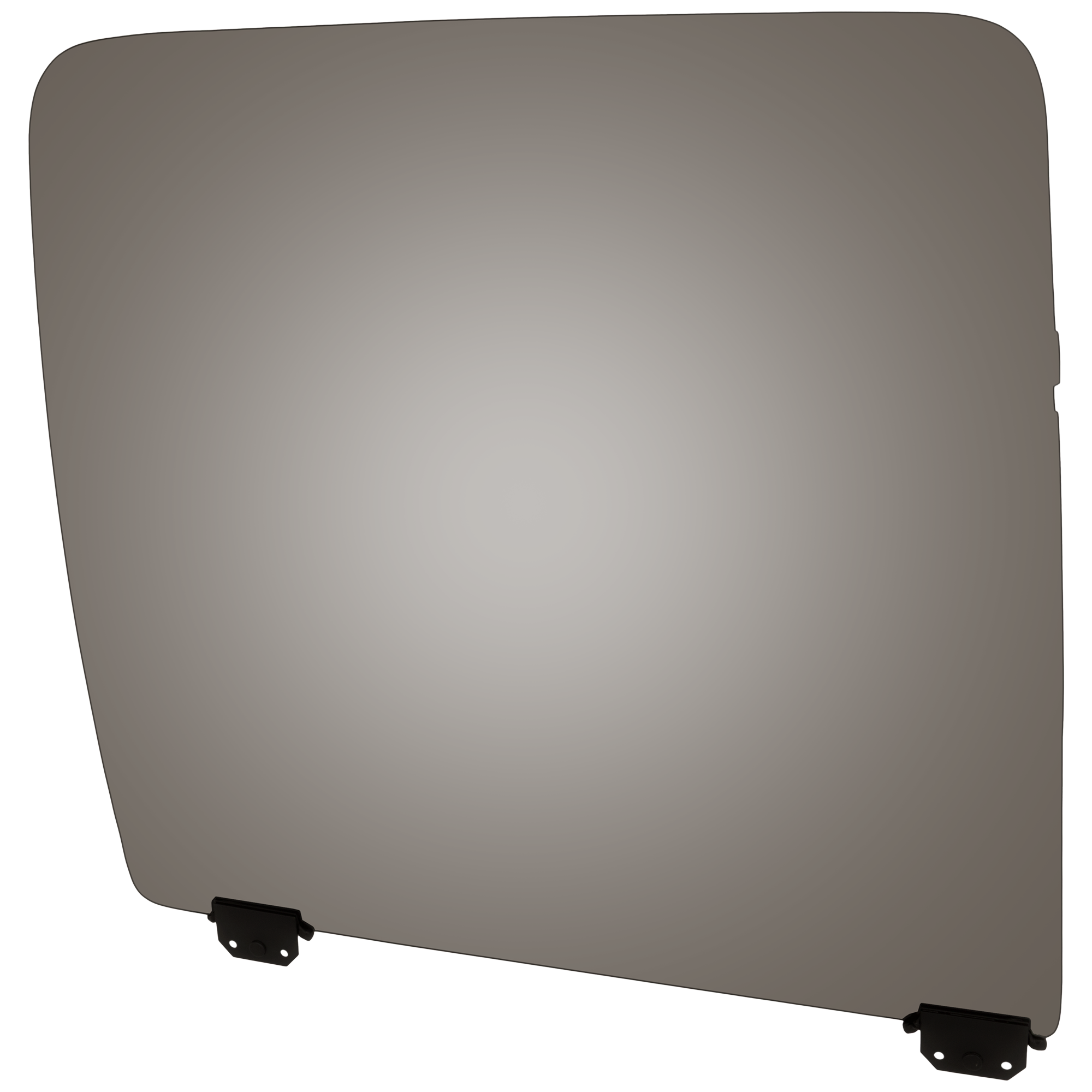 AM FORD F SERIES 99-12 REAR DOOR GLASS LH Gray Tint Privacy w Solar Clip 4 Door Crew cab SKU JRF48130006 OEM F81Z2625713BA
