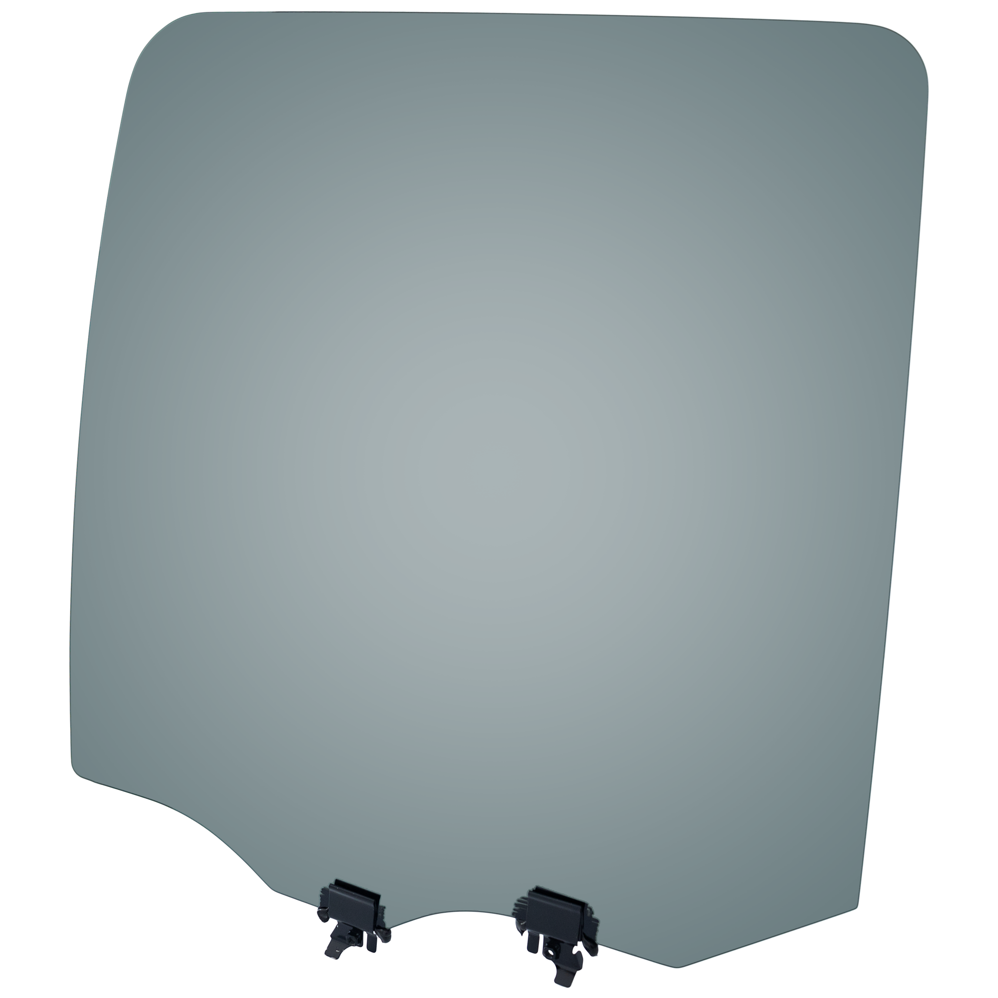 AM FORD F SERIES SUPER DUTY 13-22 REAR DOOR GLASS LH Gray Tint Privacy w Solar Clip 4 Door SKU JRF48130044 OEM CC3Z2625713B