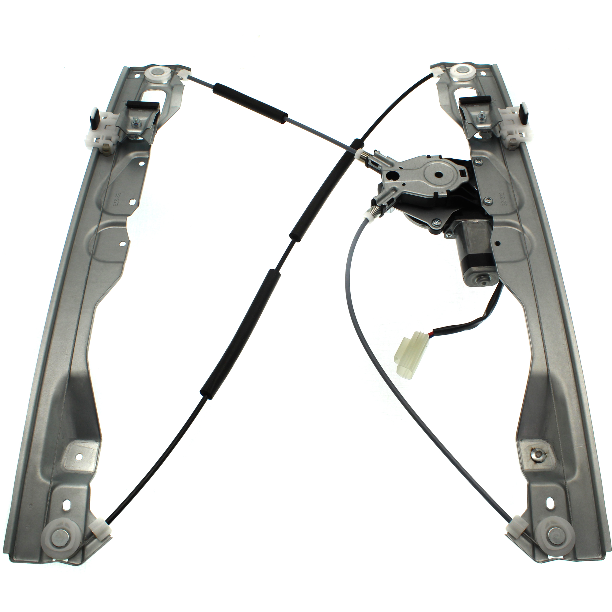 AM F 150-09-14 REAR WINDOW REGULATOR LH w Motor Crew Cab SKU JRF49170002 Partslink FO1550132 OEM 9L3Z1627001A