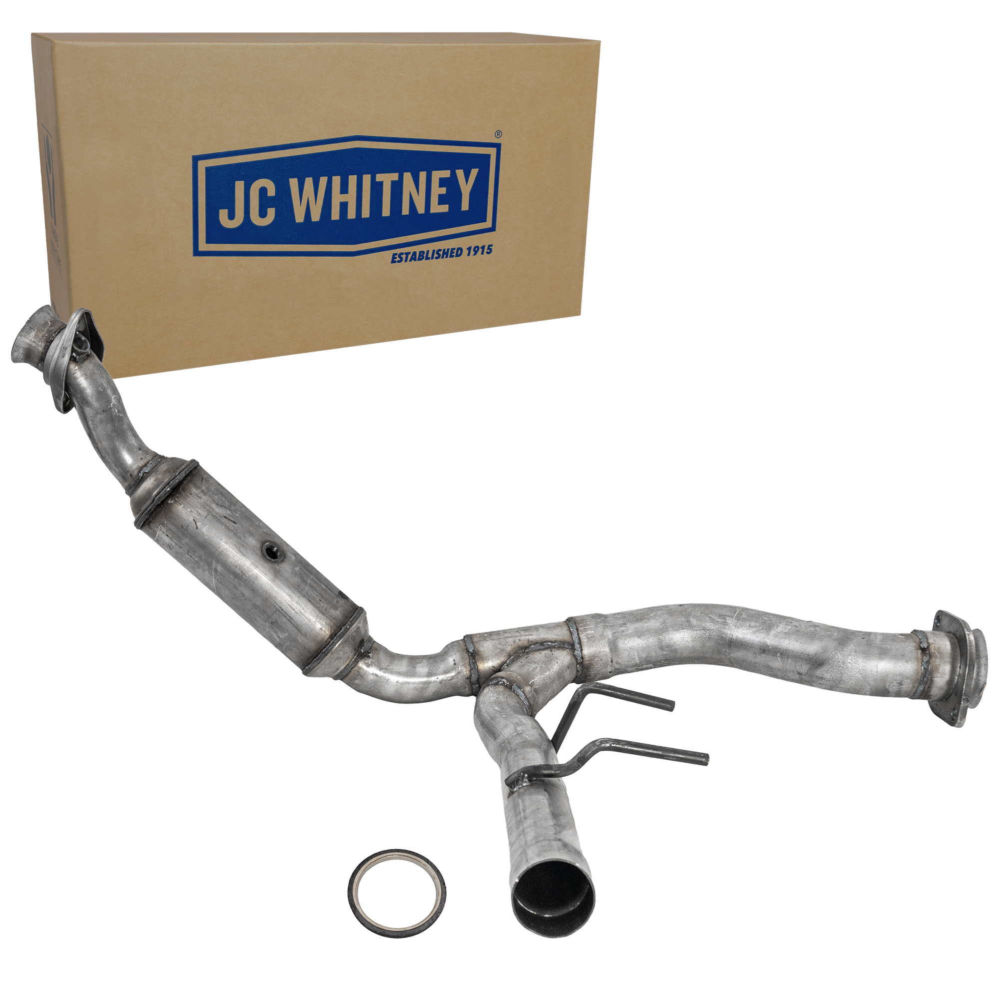 AM F 150-11-14 CATALYTIC CONVERTER RH Y Pipe Assembly 6 Cyl 3.5L eng. SKU JRF96030003 OEM BL3Z5E212F