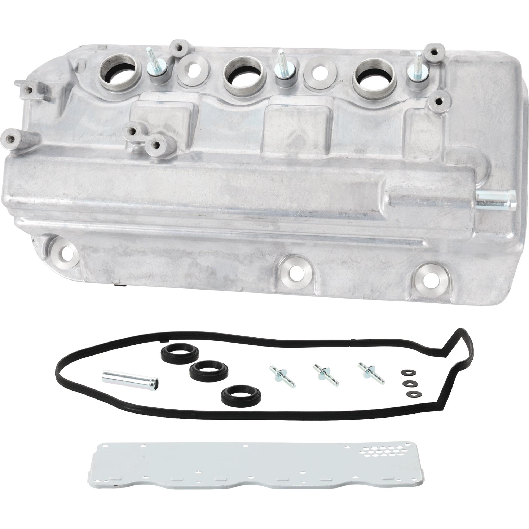AM ODYSSEY 08-17 MDX 10-13 VALVE COVER Rear 6 Cyl. 3.5L 3.7L Eng. Aluminum Silver SKU JRH32040003 OEM 12320R70A00