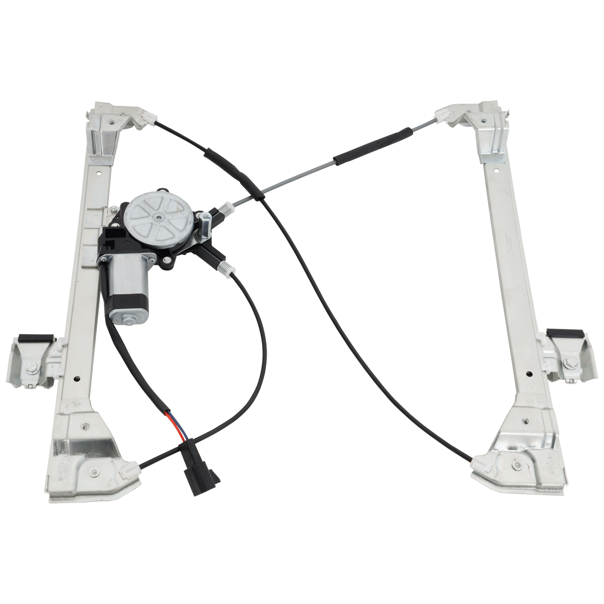 AM H2-03-09 FRONT WINDOW REGULATOR RH Power w Motor SKU JRH46290055 Partslink HU1351102 OEM 10390765