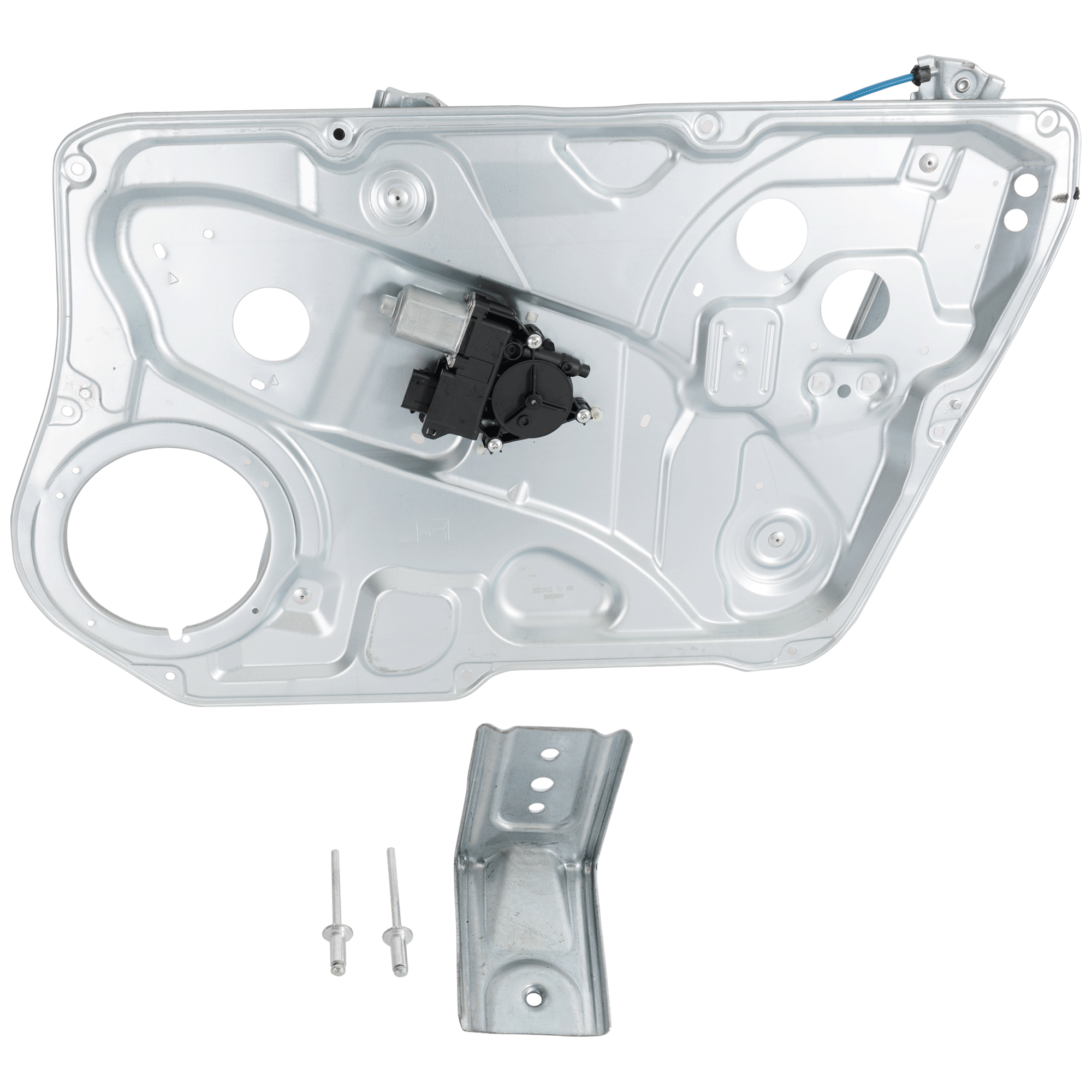 AM GENESIS 09-10 FRONT WINDOW REGULATOR RH Carrier Module Power w Motor SKU JRH46290063 OEM 824023M000 PFM