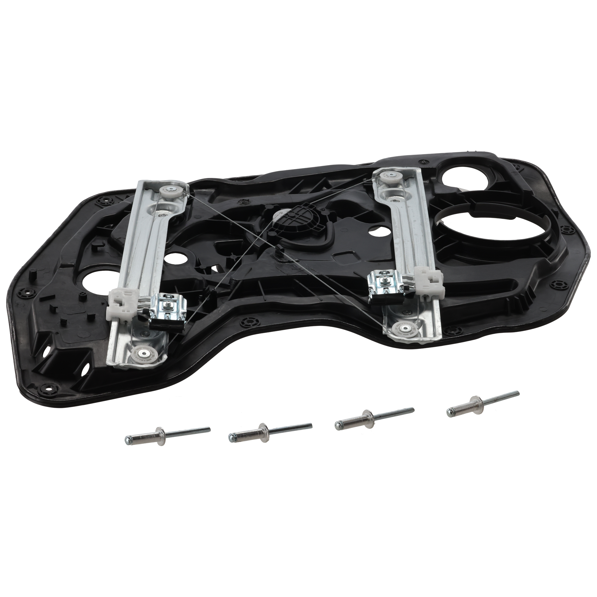 AM ELANTRA 11-16 FRONT WINDOW REGULATOR LH Power w Motor 2 Pins w Panel Door Module USA Built Vehicle Sedan SKU JRH46290148 OEM 824713Y010 PFM