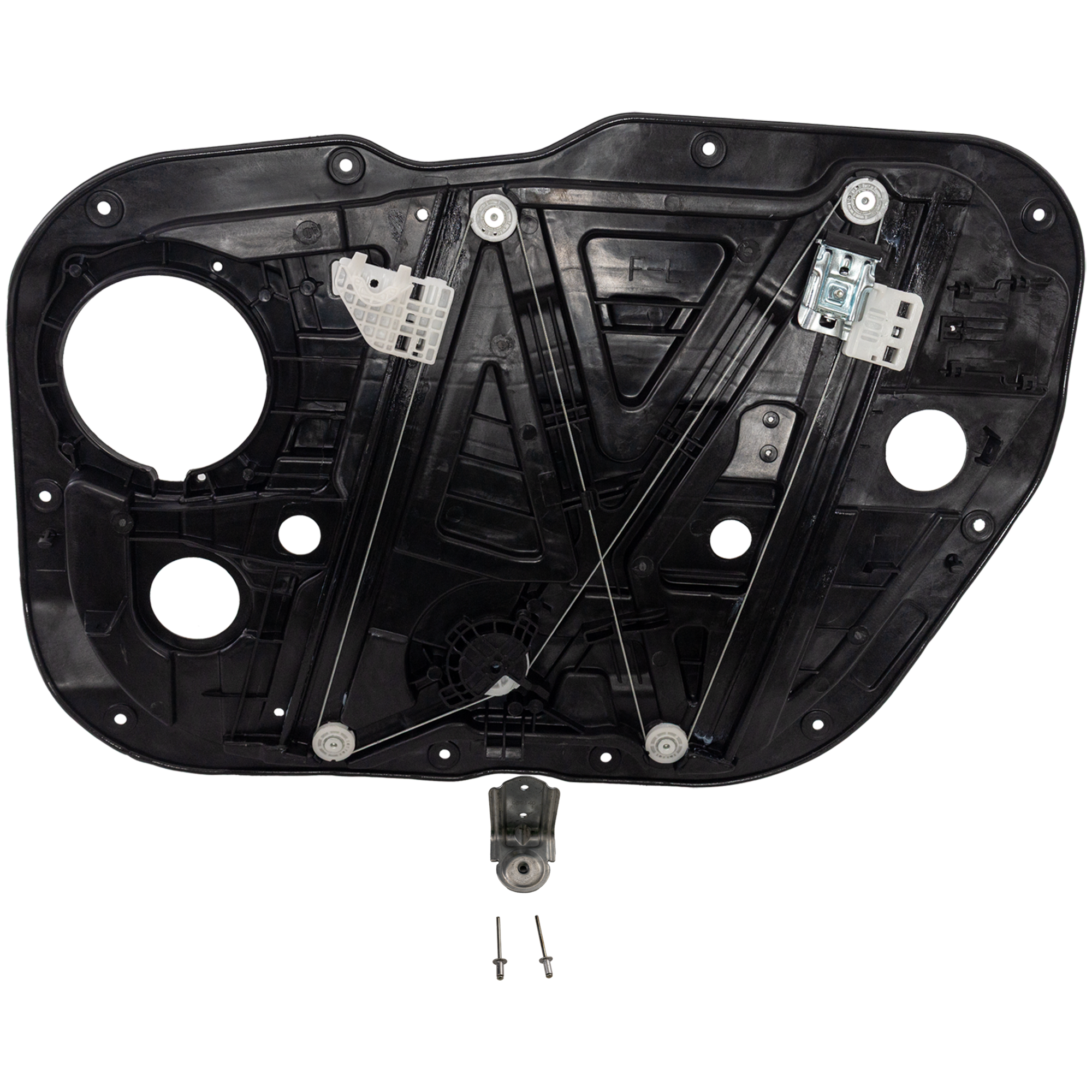 AM ELANTRA 17-20 FRONT WINDOW REGULATOR LH Power w Motor 2 Pins w Panel Door Module Korea USA Built Vehicle SKU JRH46290152 OEM 82471F2030 PFM 82471F3030 PFM