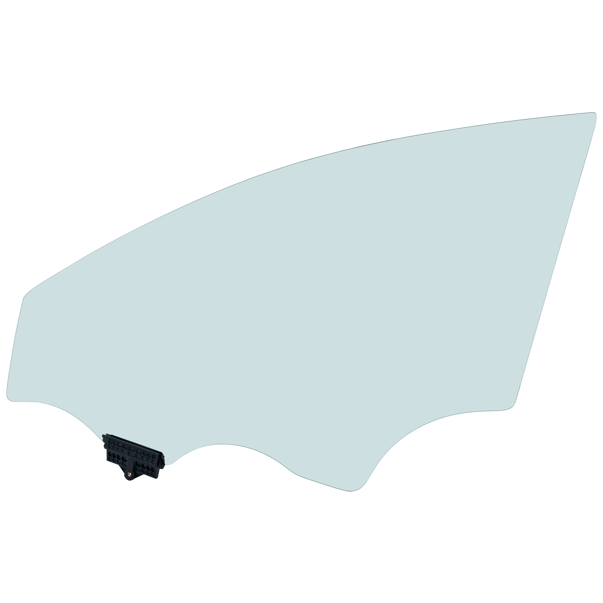 AM ELANTRA 17-20 FRONT DOOR GLASS LH Green Tint w Solar Clip Korea USA Built Vehicle SKU JRH48010062 OEM 82410F2060-82410F3030