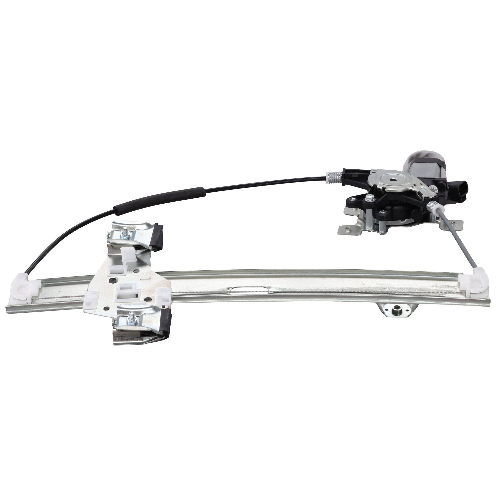 AM H2-03-09 REAR WINDOW REGULATOR LH Power w Motor Base Model SKU JRH49170004 Partslink HU1550100 OEM 15771355