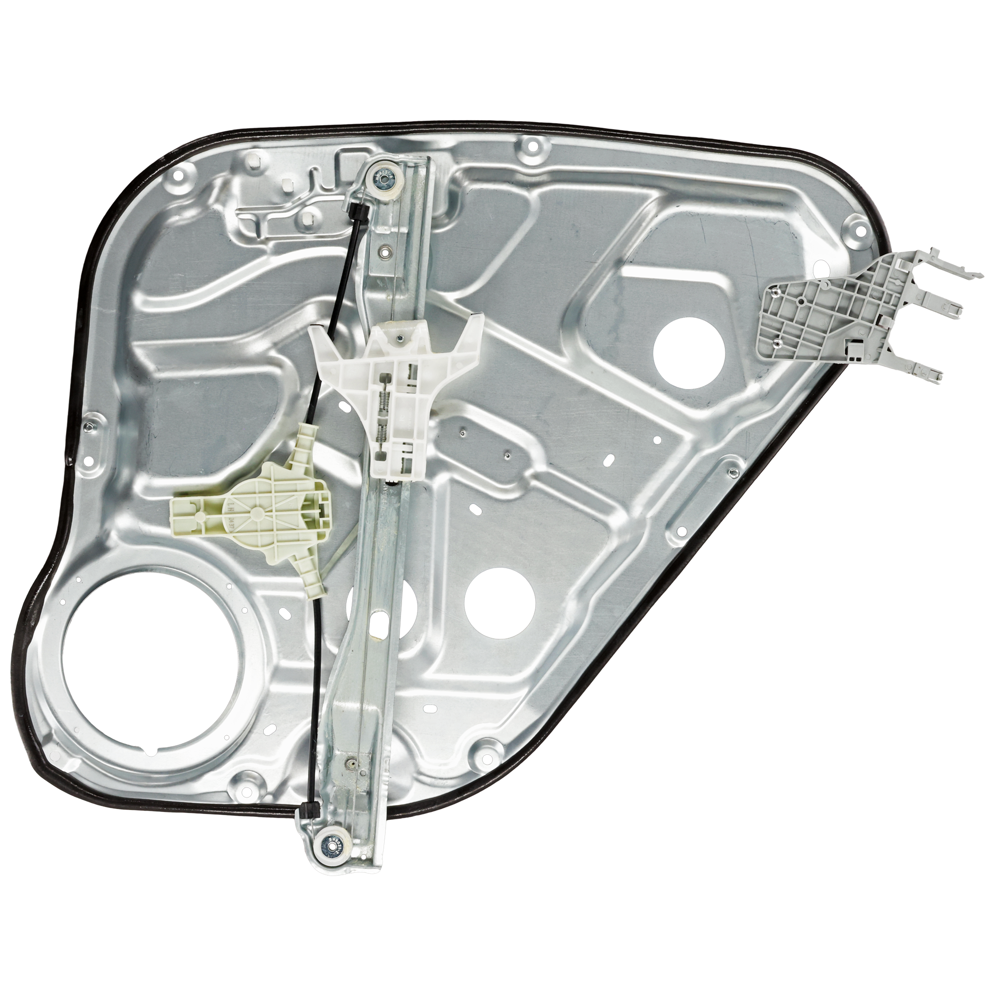 AM SANTA FE 07-09 REAR WINDOW REGULATOR LH Power w Motor SKU JRH49170038 OEM 834502B000-834712B000