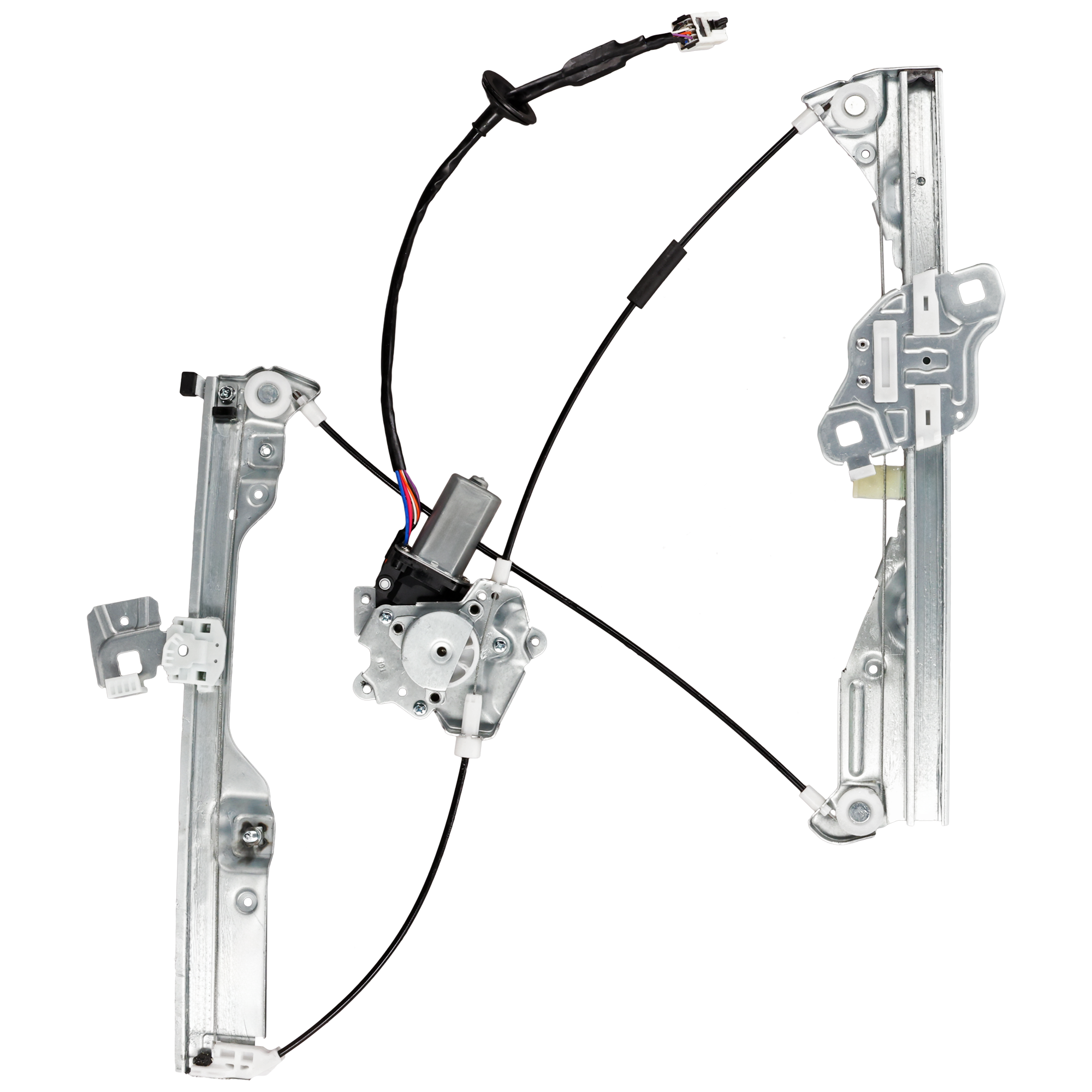 AM G35-03-07 FRONT WINDOW REGULATOR LH Power w Motor 6 Pins Coupe SKU JRI46290020 OEM 80721AM800 PFM