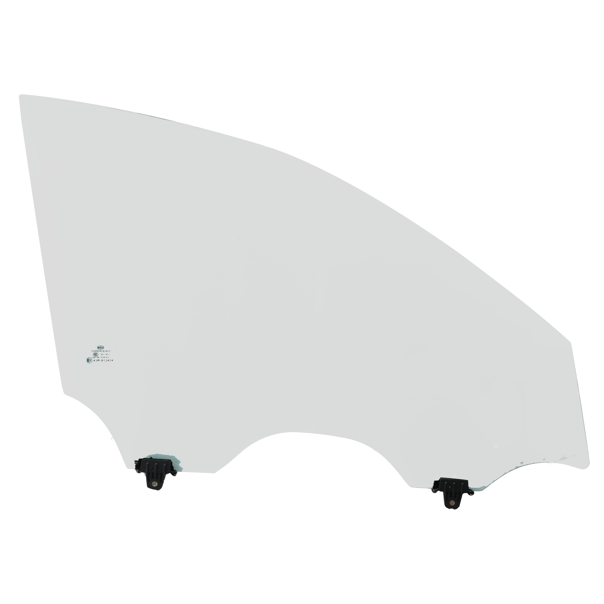 AM INFINITI M34 M45-06-10 FRONT DOOR GLASS RH Green Tint w Solar Clip SKU JRI48010011 OEM 80300EH100