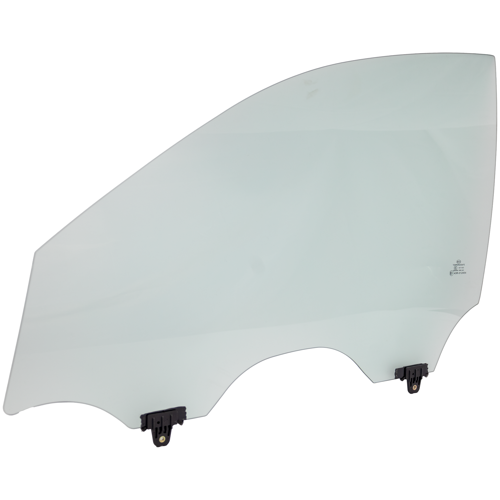 AM INFINITI M34 M45-06-10 FRONT DOOR GLASS LH Green Tint w Solar Clip SKU JRI48010012 OEM 80301EH100