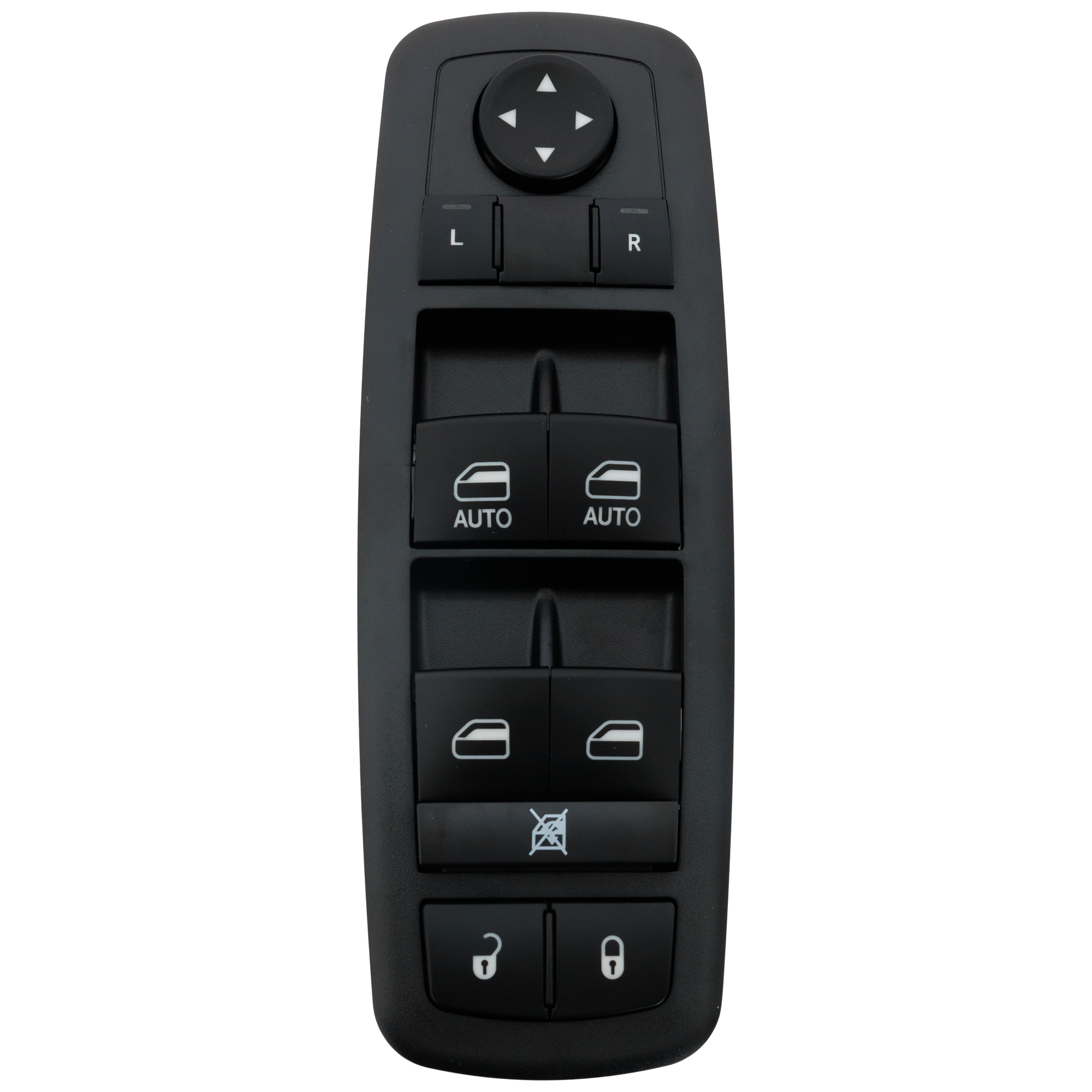 AM CHEROKEE 14-14 FRONT WINDOW SWITCH LH Black Plastic SKU JRJ50520010 OEM 68141894AA